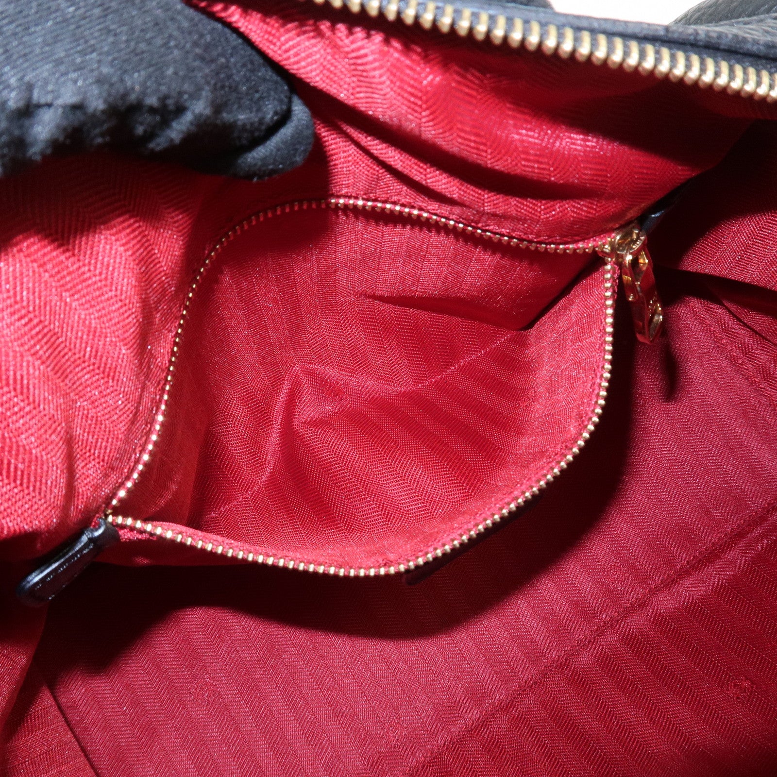 LOEWE Anagram Leather Amazona Fusta 2Way Shoulder Bag Black