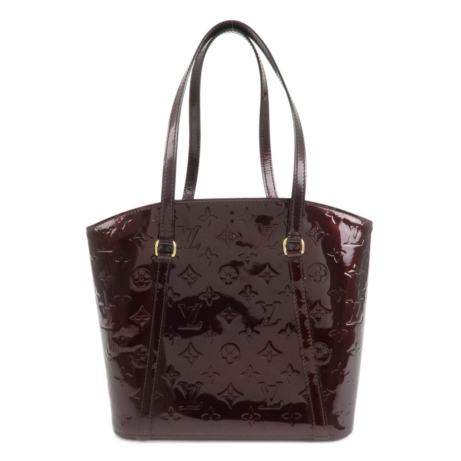 Louis Vuitton Monogram Vernis Avalon MM Tote Bag Amarante M91567 Used