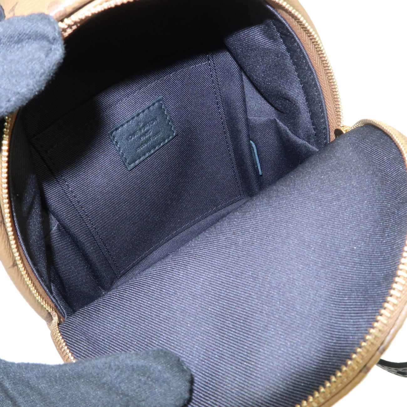 Louis Vuitton Monogram Reverse Palm Springs Mini Backpack M44872