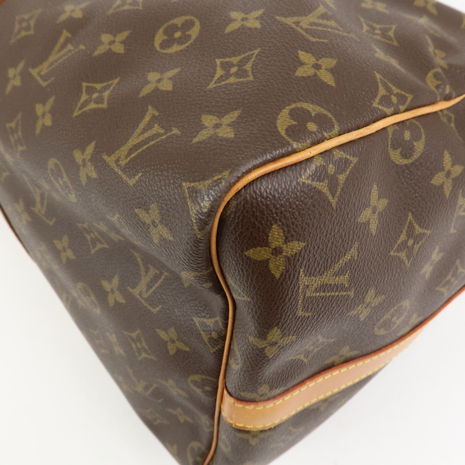 Louis Vuitton Monogram Keep All Bandouliere 55 Boston Bag M41414