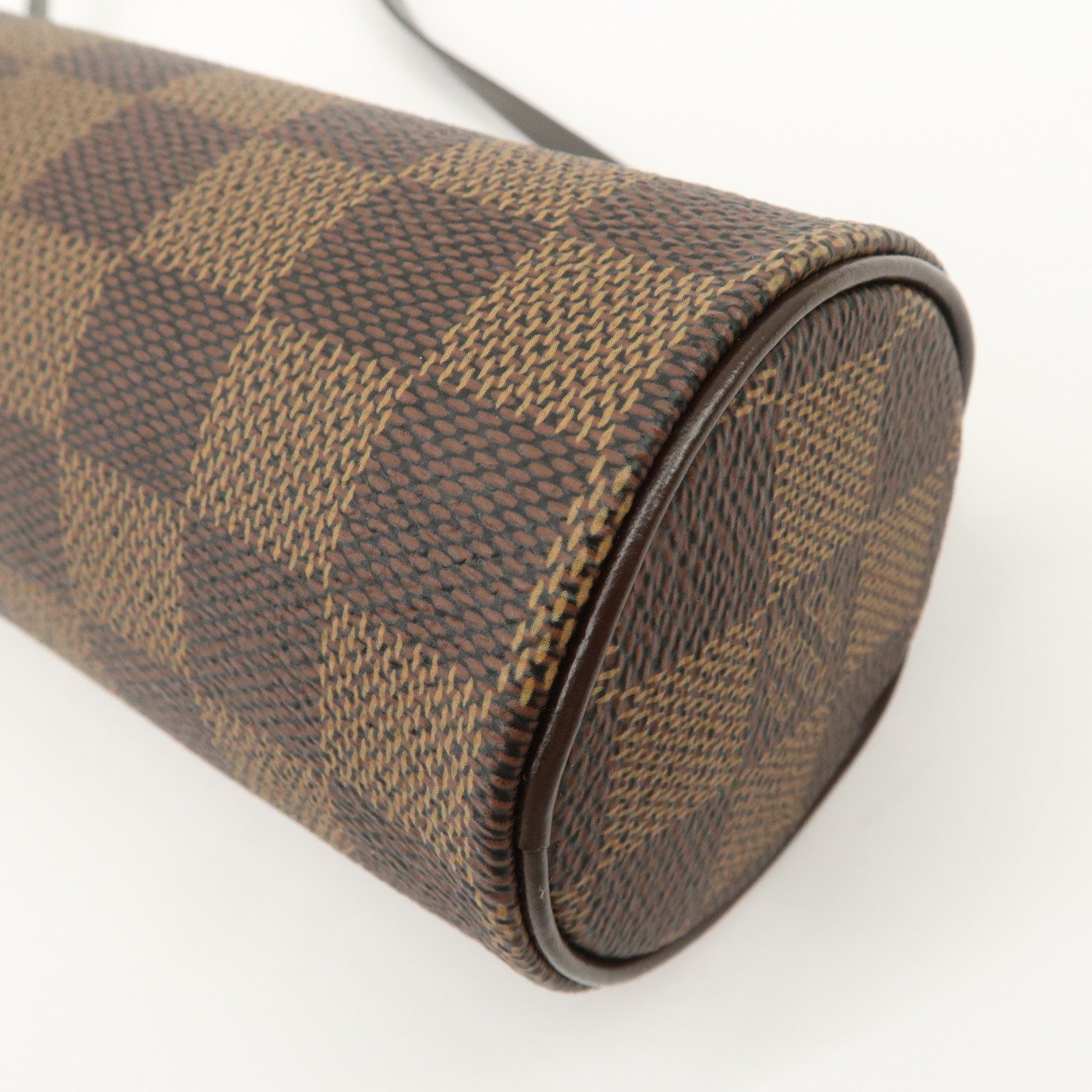 Louis Vuitton Damier Mini Pouch for Papillon Bag Damier Ebene Used