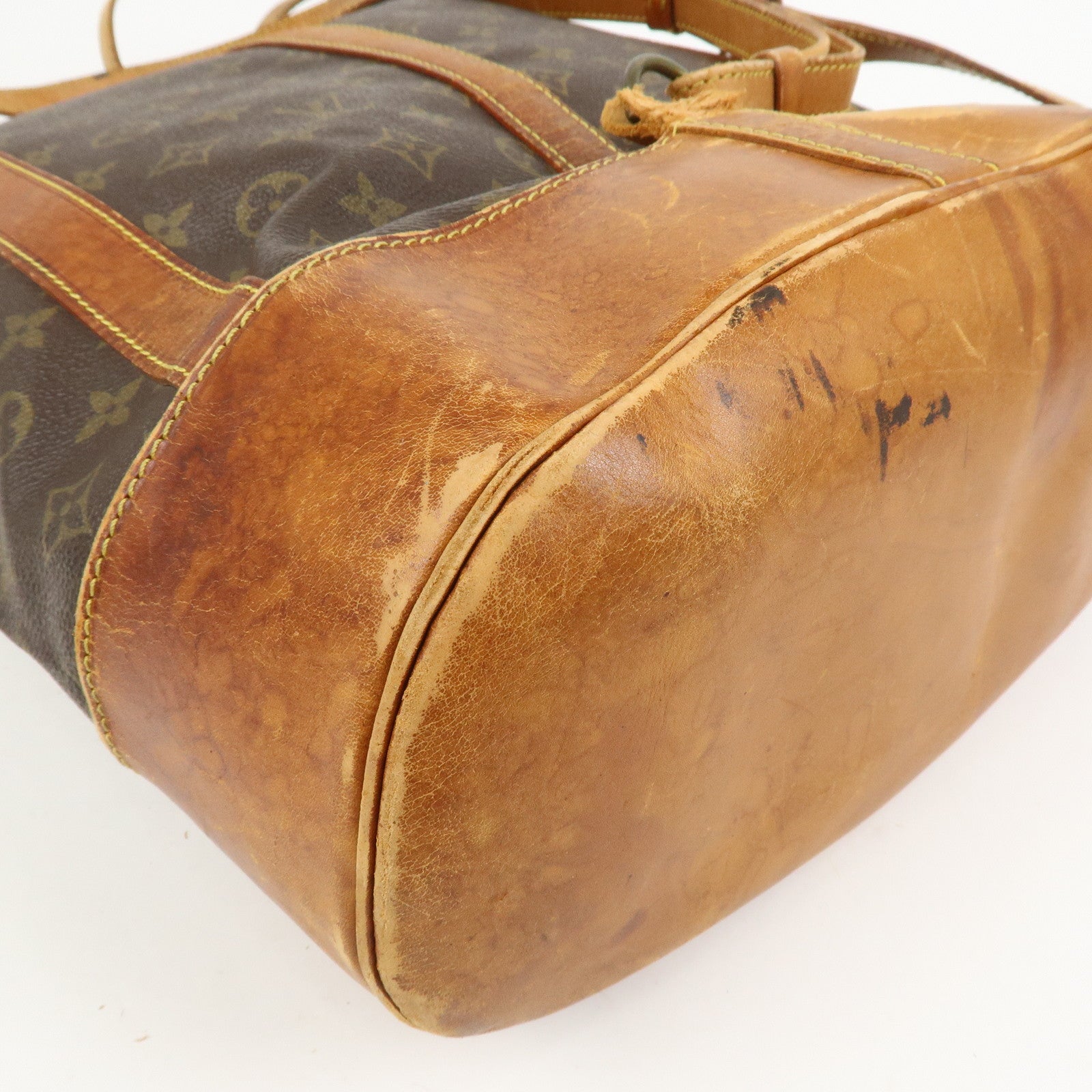 Louis Vuitton Monogram Randonnee GM Shoulder Bag Brown M42244