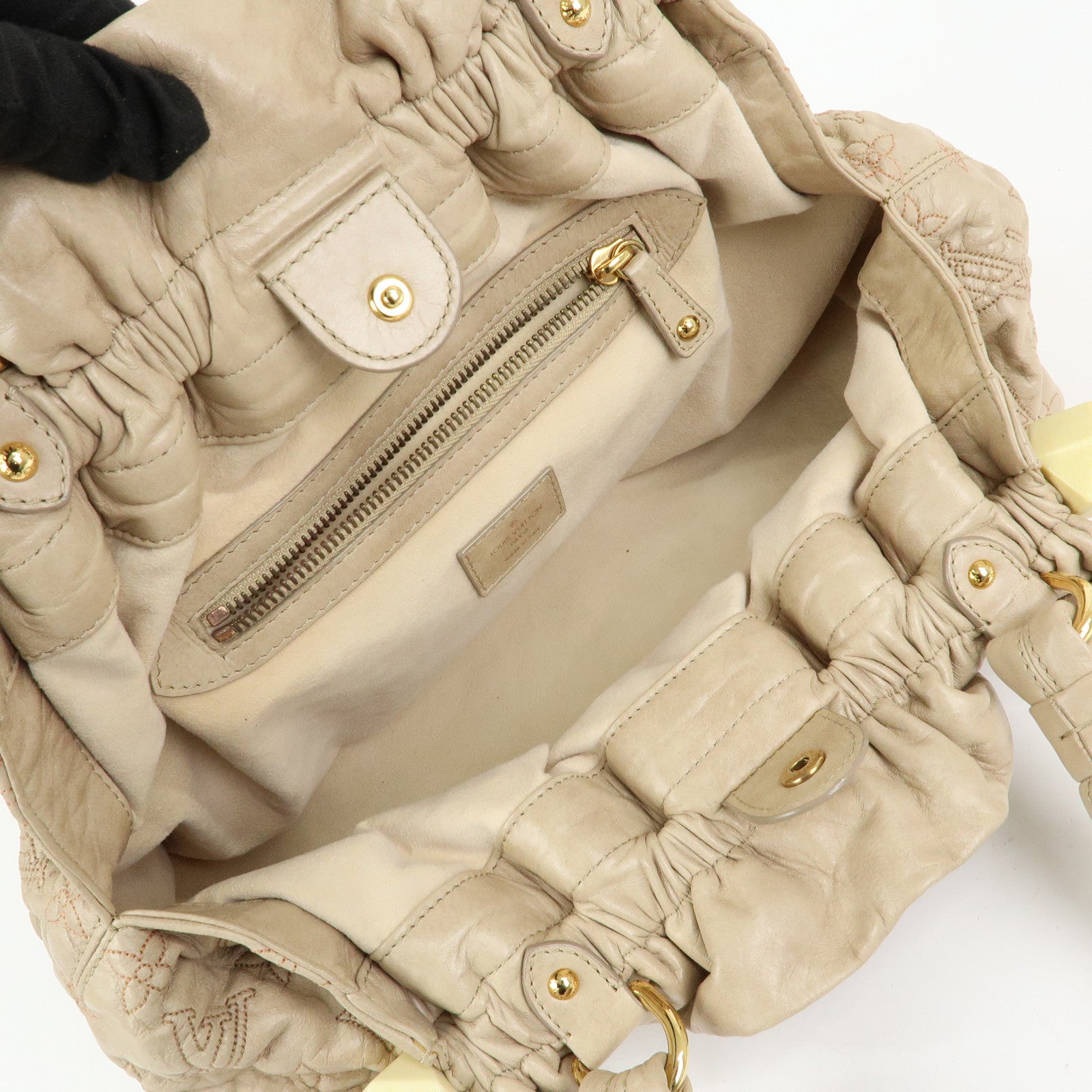 Louis Vuitton Monogram Olympe Stratus PM Shoulder Bag Ecru M95369