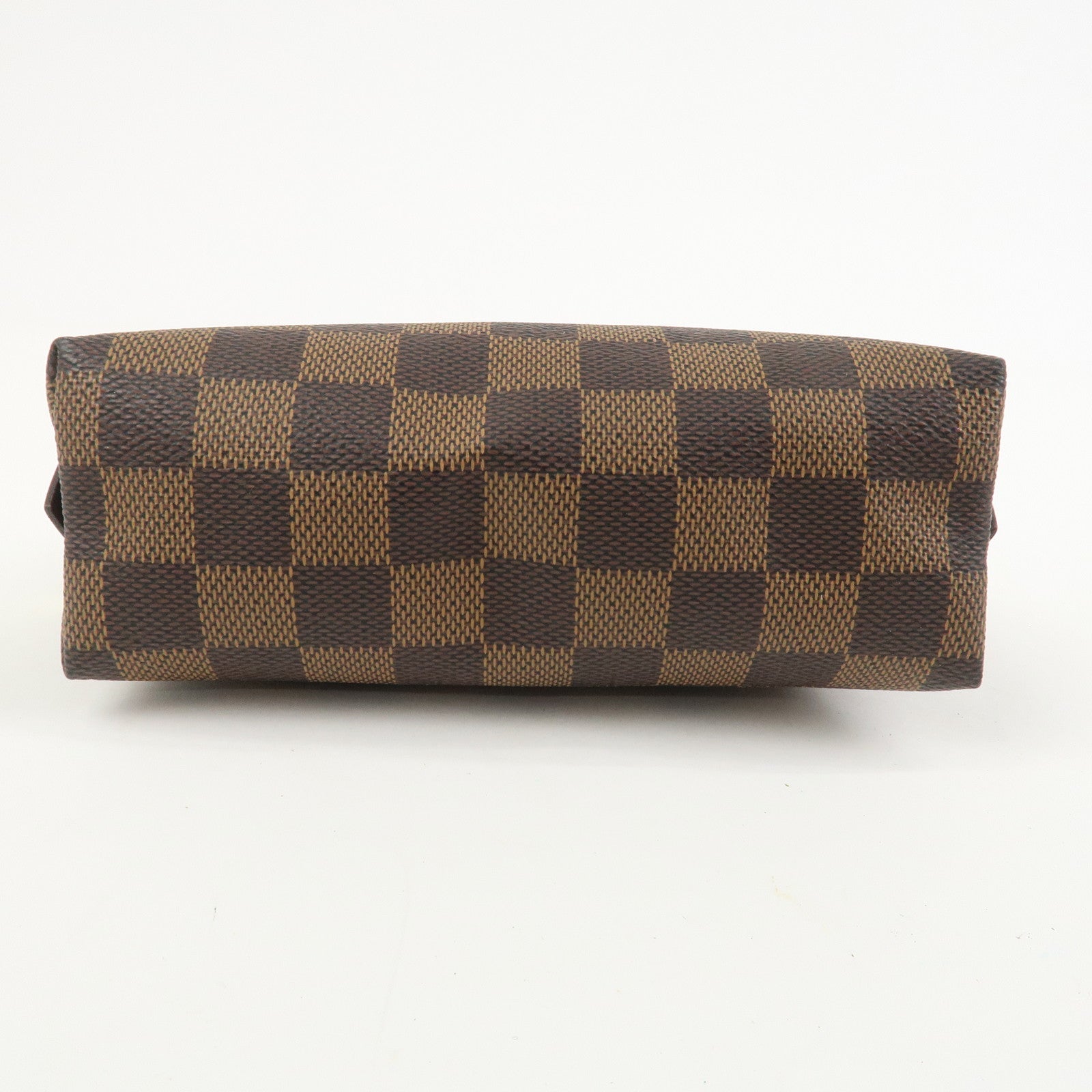 Louis Vuitton Damier Pochette Cosmetic PM Pouch Brown N47516