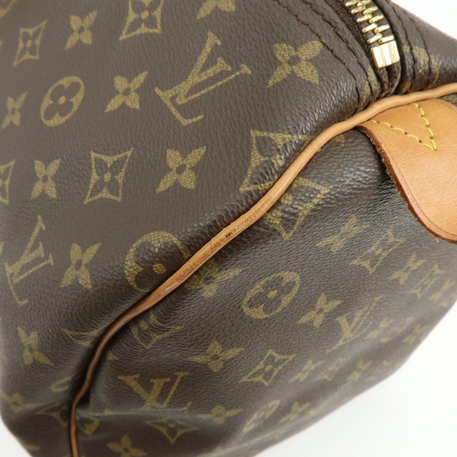 Louis Vuitton Monogram Keep All 55 Boston Bag Brown M41424