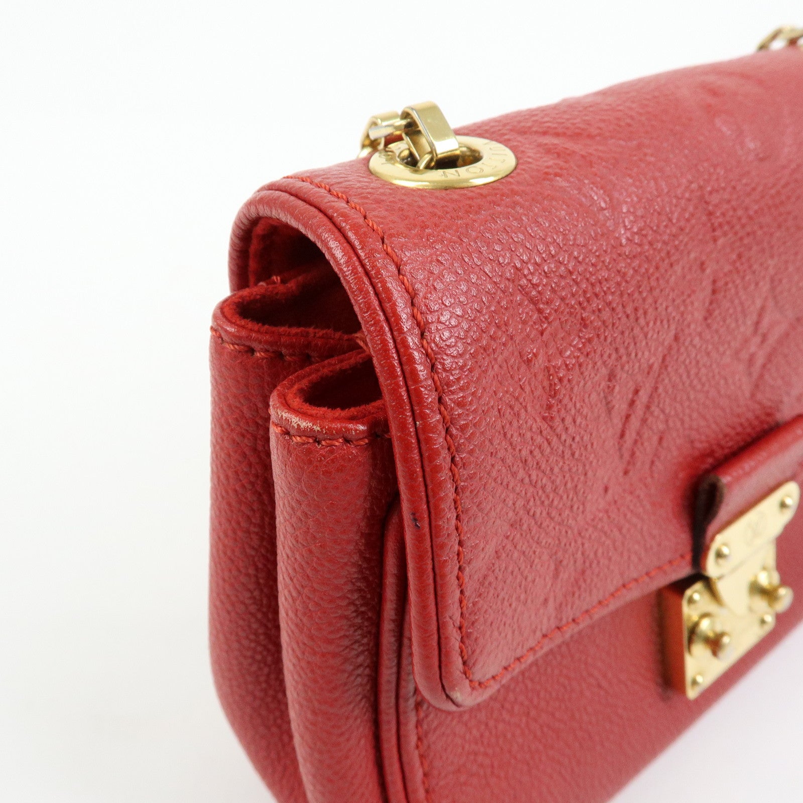 Louis Vuitton Monogram Empreinte Saint Germain BB Cerise M94553
