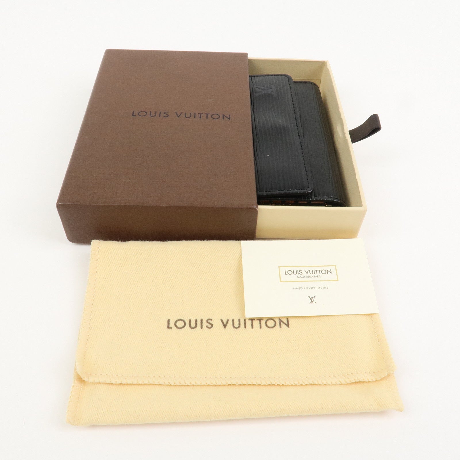 Louis Vuitton Epi Multiclés 6 Key Case Key Holder Noir Black M63812