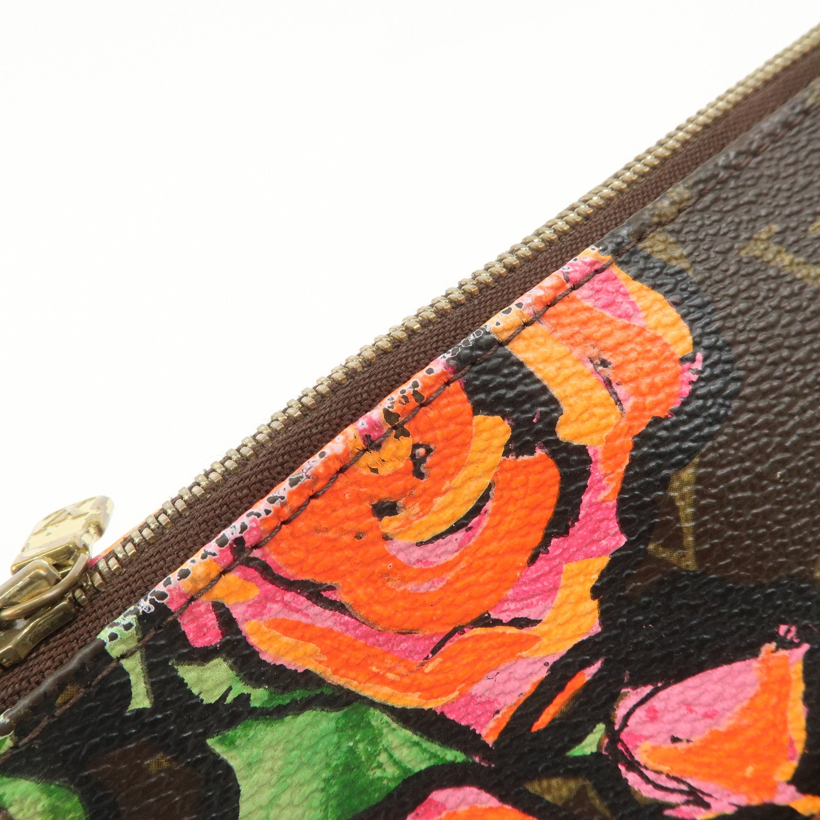 Louis Vuitton Monogram Rose Pochette Accessoires Pouch M48615