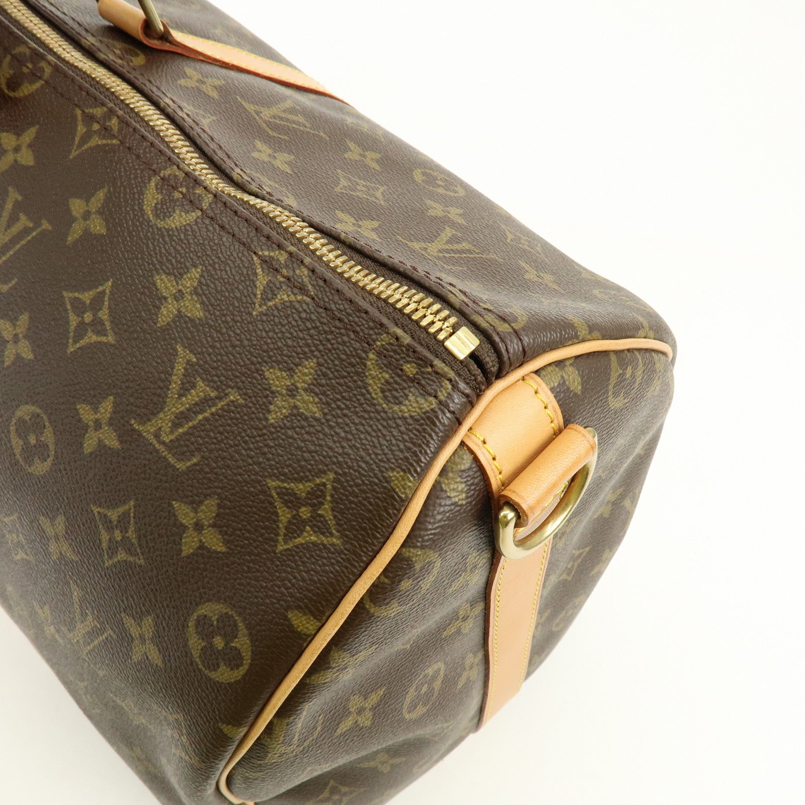 Louis Vuitton Monogram Keep All Bandouliere 50 Boston Bag M41416