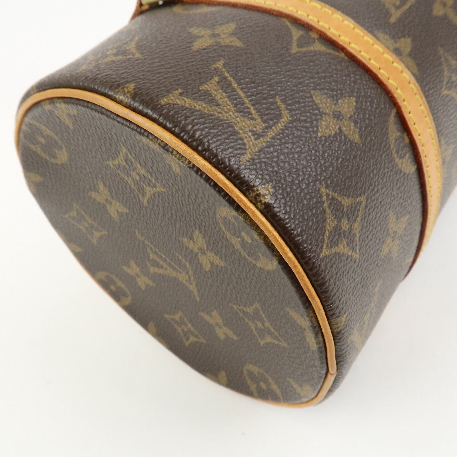 Louis Vuitton Monogram Papillon 26 Hand Bag Brown M51386