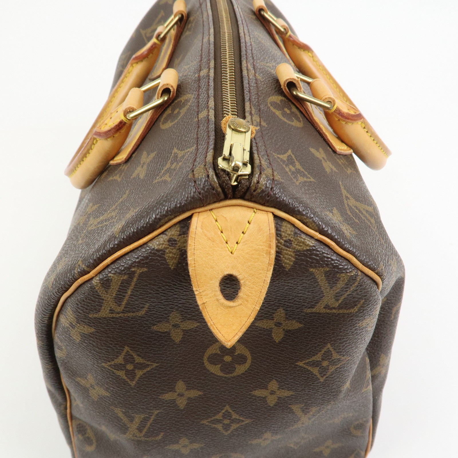 Louis Vuitton Monogram Speedy 30 Boston Bag Hand Bag Brown M41526