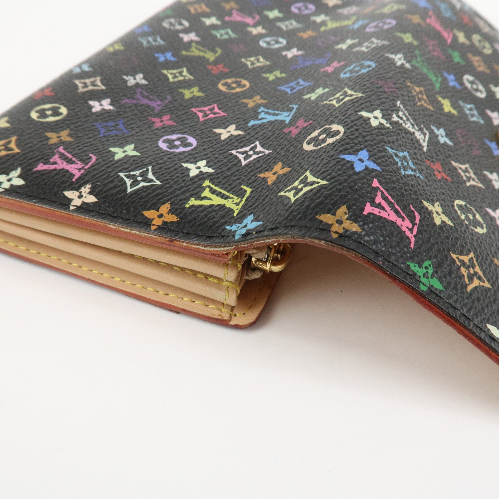 Louis Vuitton Monogram MultiColor Portefeuille Sarah Wallet M9353