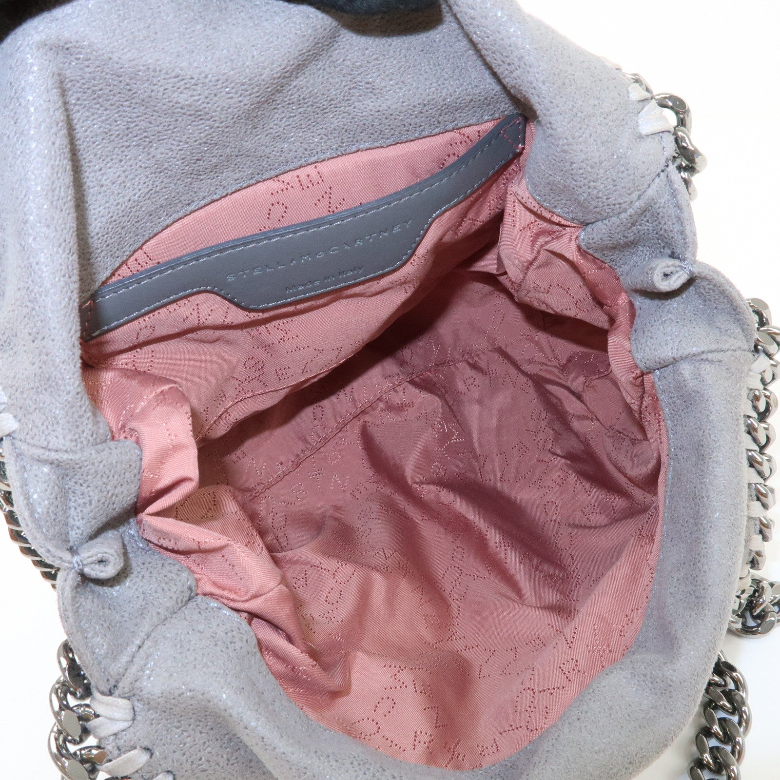 STELLA MCCARTNEY Polyester Falabella 2Way Bag Gray 371223