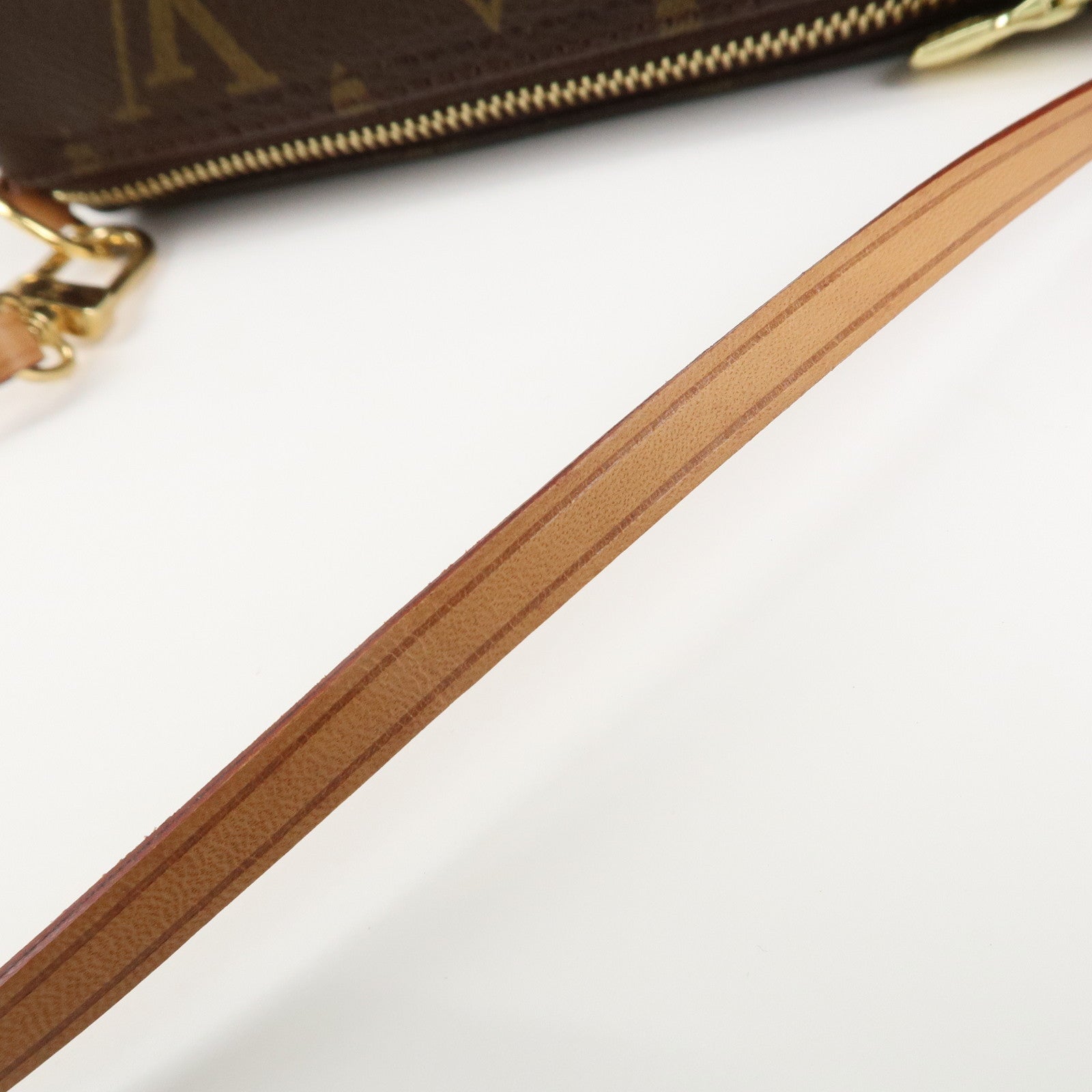 Louis Vuitton Monogram Mini Pouch for Papillon Bag Brown