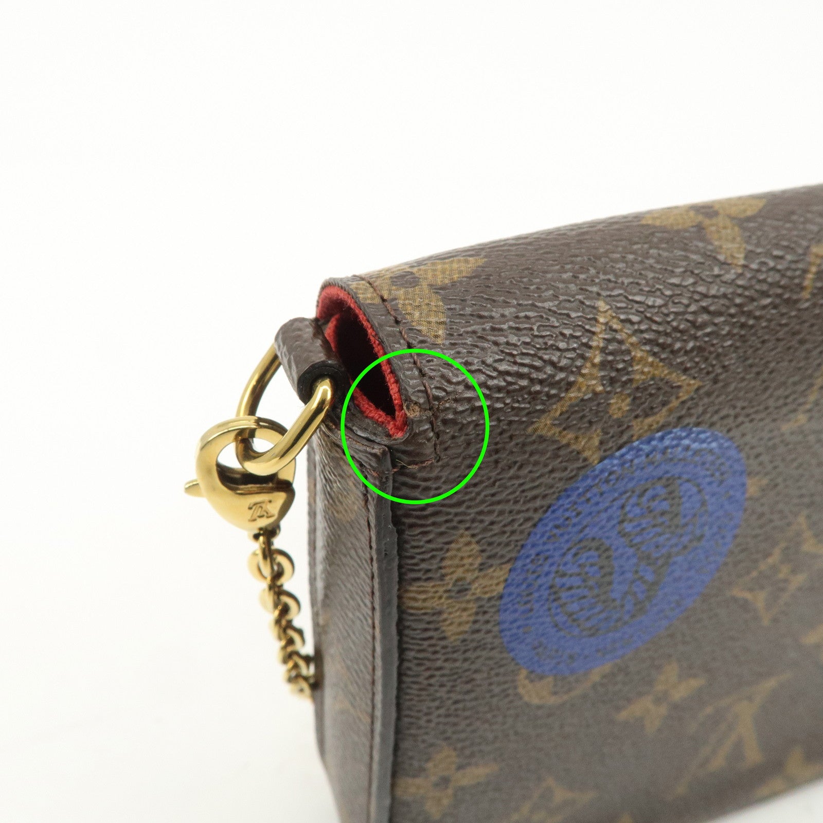 Louis Vuitton Monogram Pochette Felicie My World Tour Brown M62145