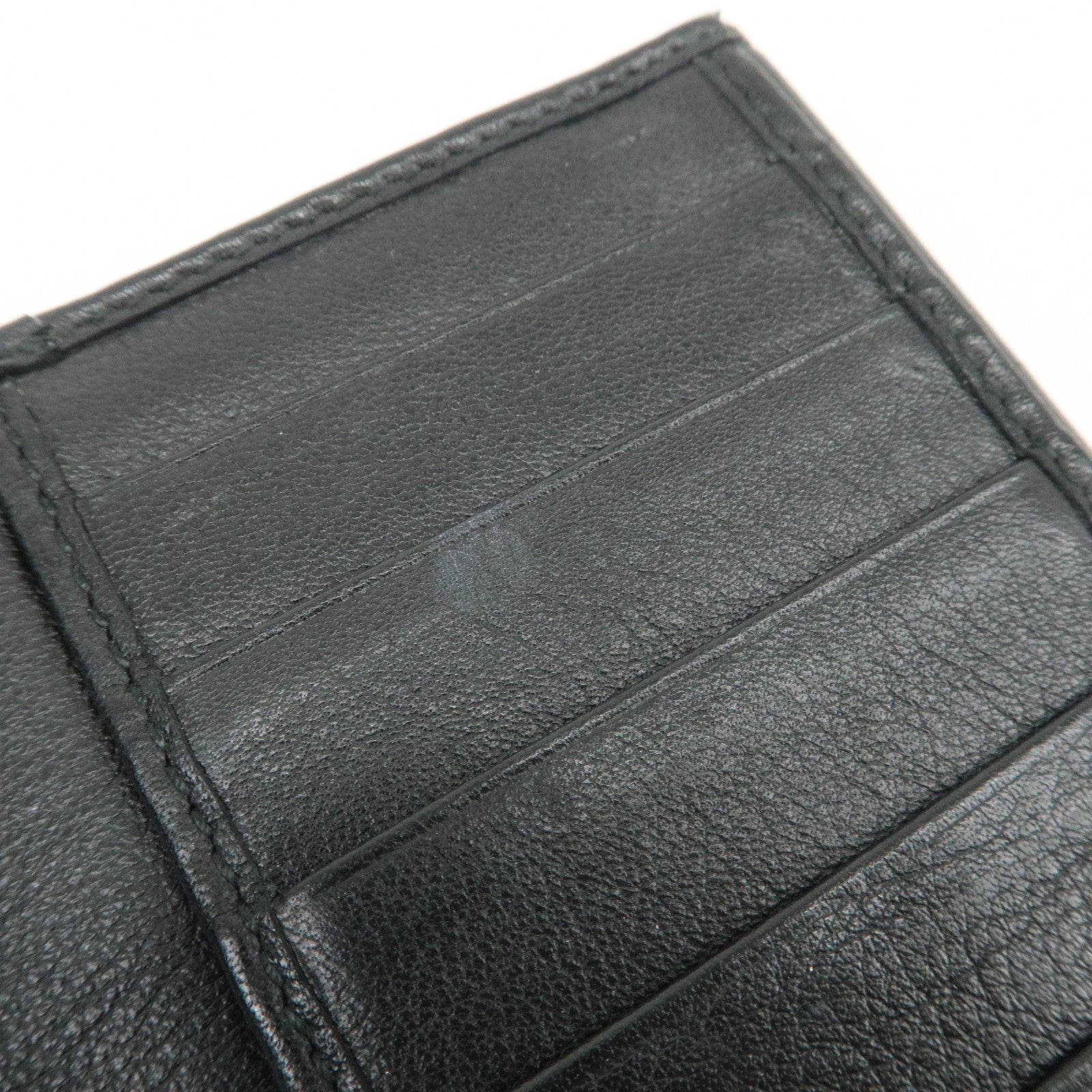 GUCCI Lovely Heart GG Monogram Canvas Leather Long Wallet 203550