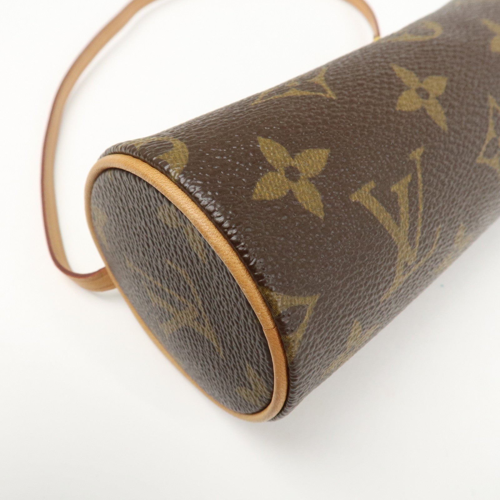Louis Vuitton Monogram Mini Pouch for Papillon Bag Brown