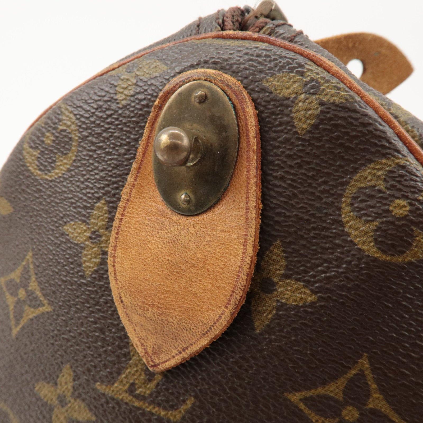 Louis Vuitton Monogram Keep All 50 Boston Bag Brown M41426 Used