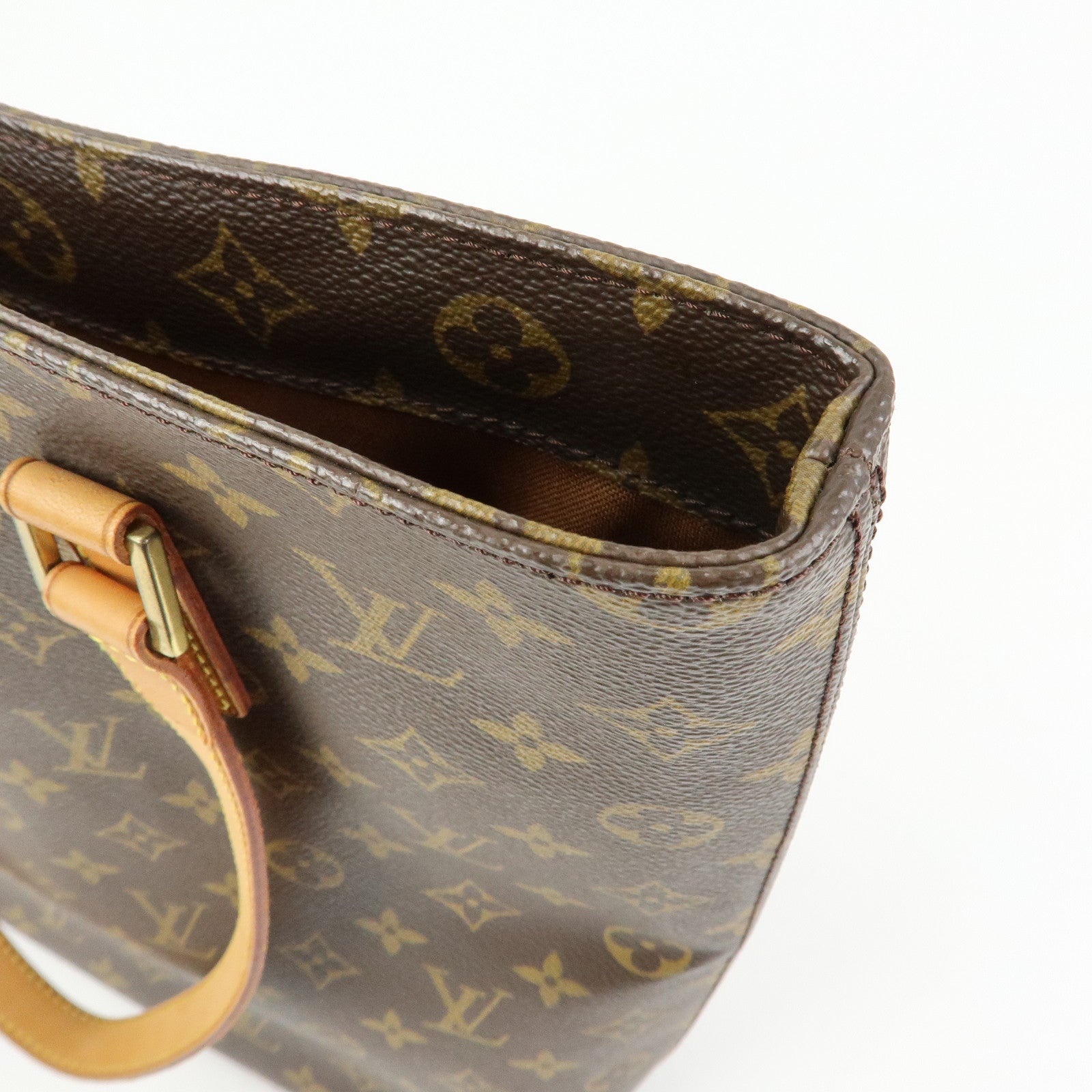 Louis Vuitton Monogram Vavin GM Cancas Tote Bag Brown M51170