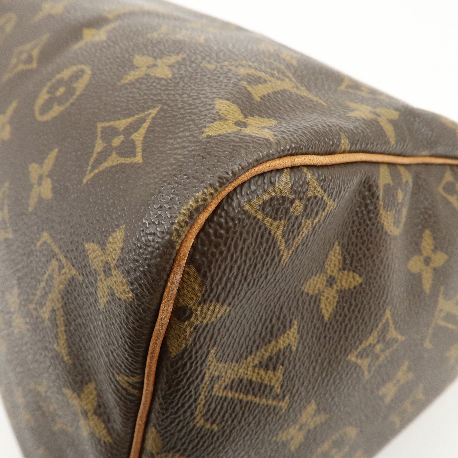 Louis Vuitton Monogram Speedy 30 Boston Bag Hand Bag Brown M41526