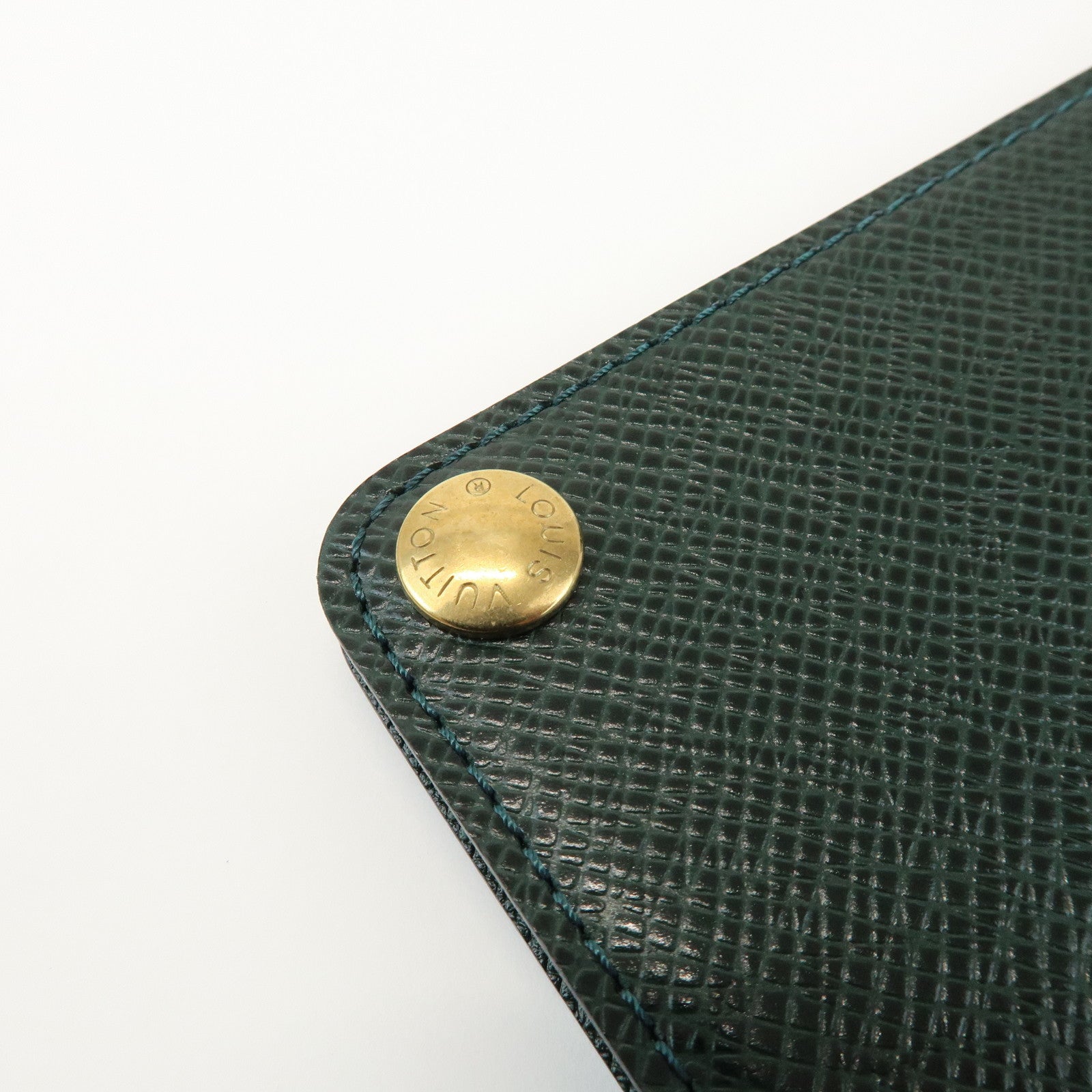 Louis Vuitton Taiga Document Case LV Japan 15th Anniversary E34490