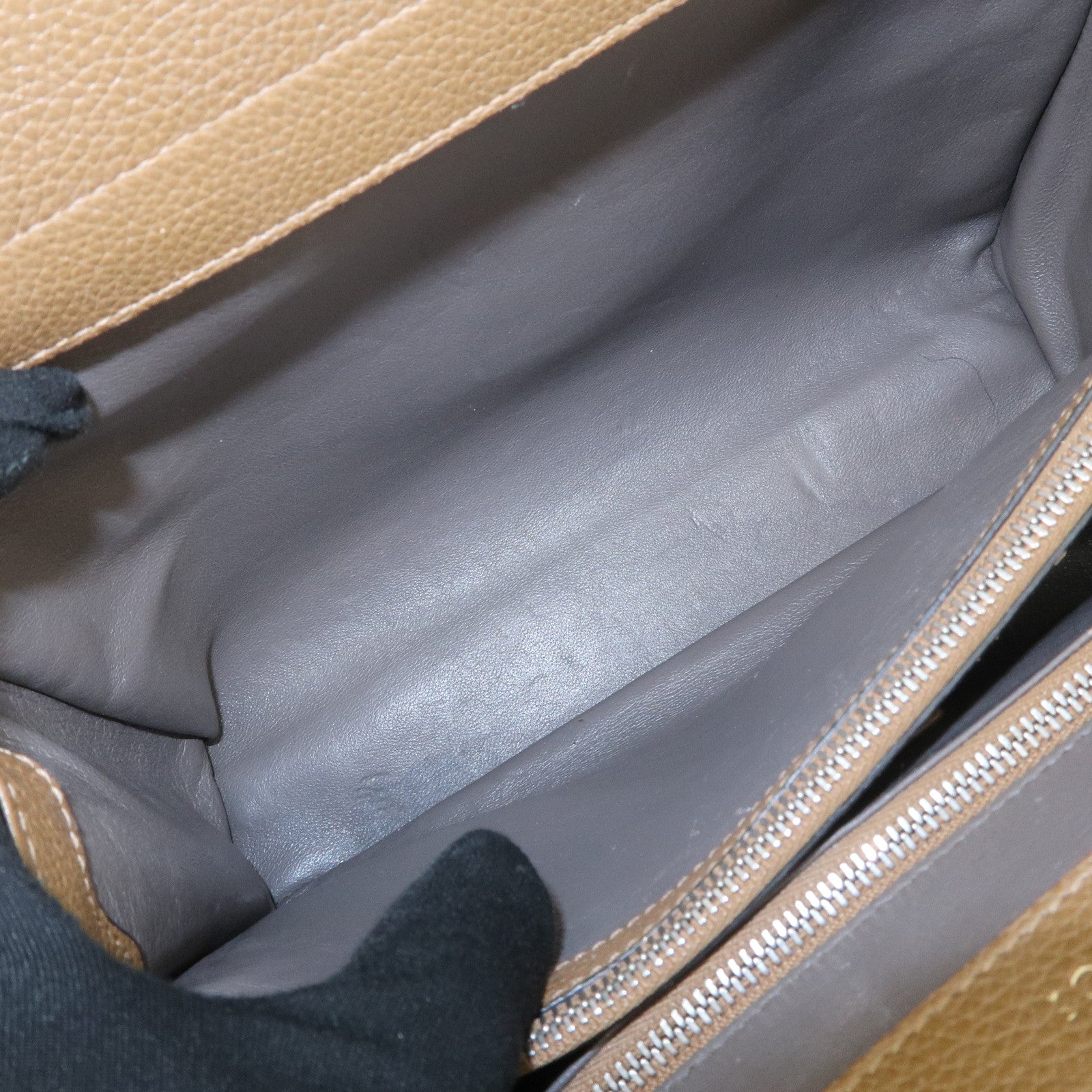 GUCCI Zumi Leather 2Way Bag Hand Bag Shoulder Bag Brown 569712