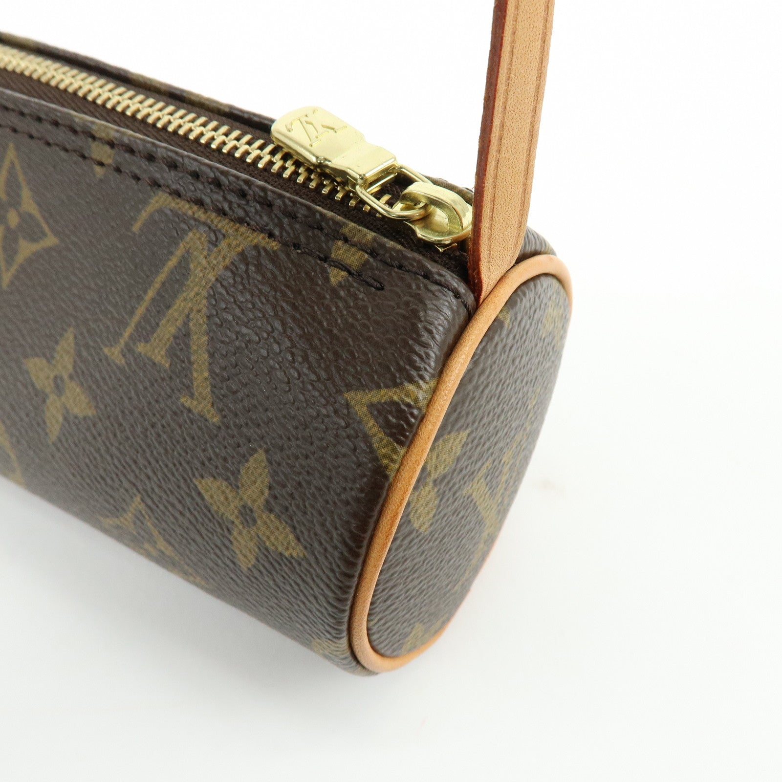 Louis Vuitton Monogram Mini Pouch for Papillon Bag Brown