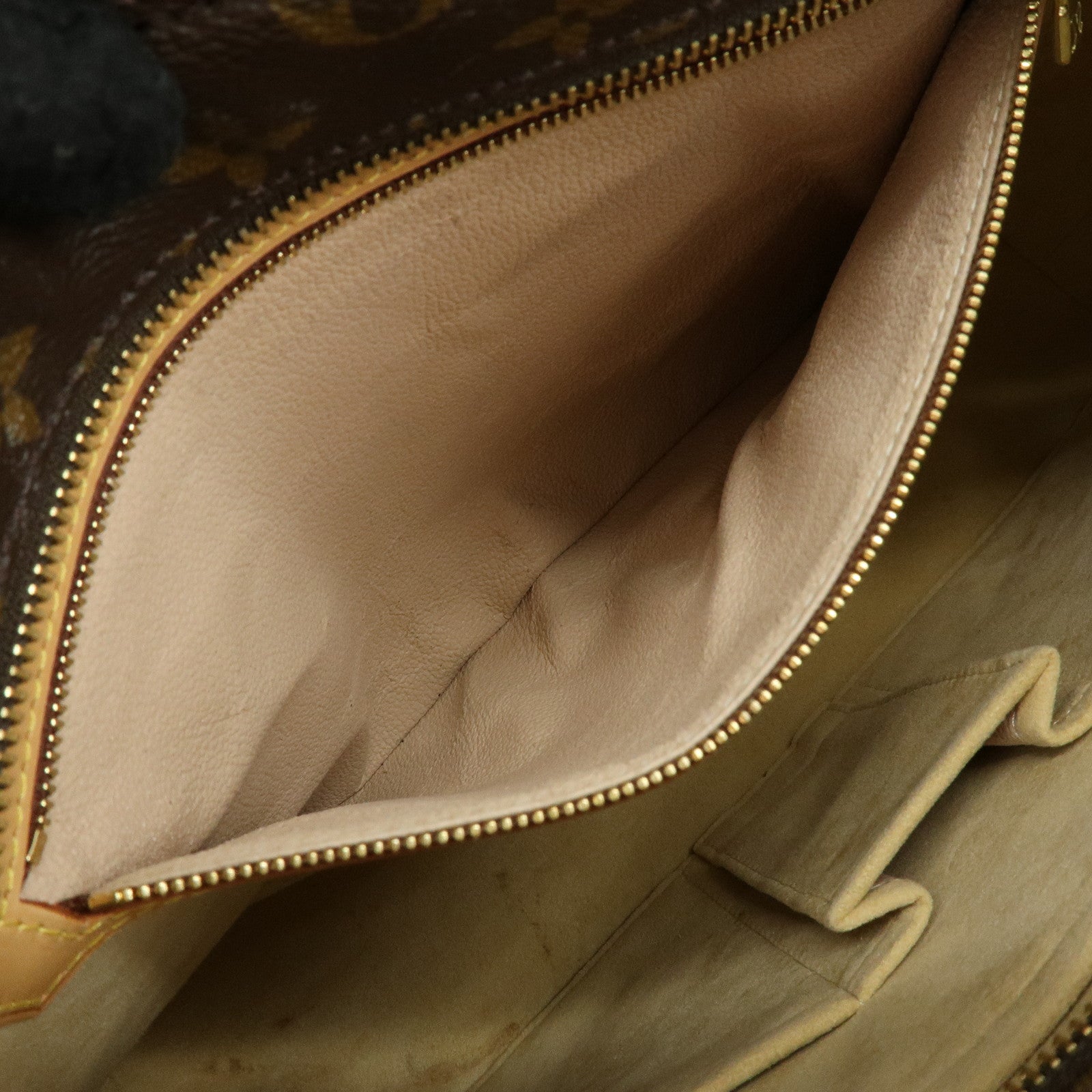 Louis Vuitton Monogram Luco Tote Bag Shoulder Bag Brown M51155