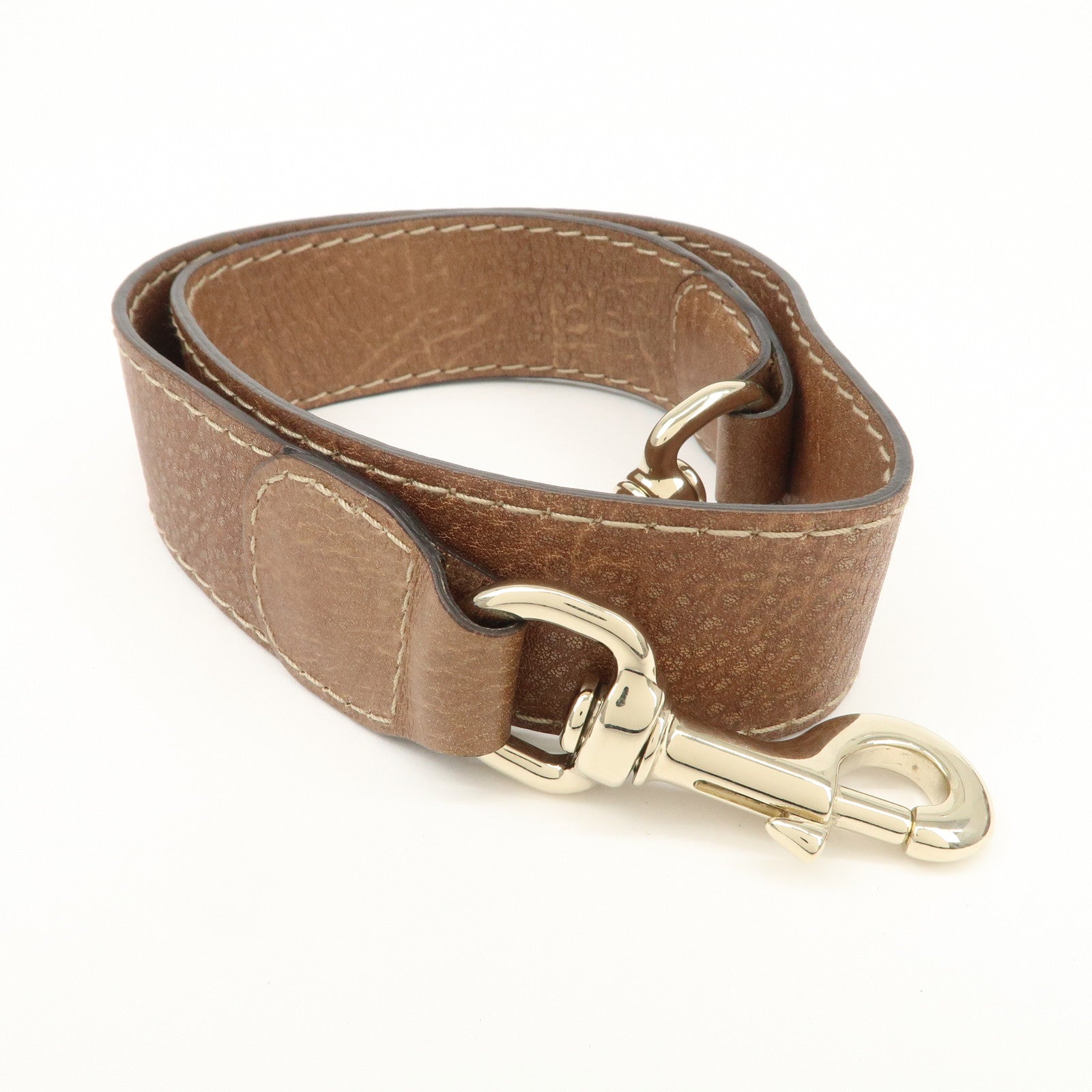 GUCCI Guccissima Bamboo New Jackie Leather 2Way Bag 219725 Used