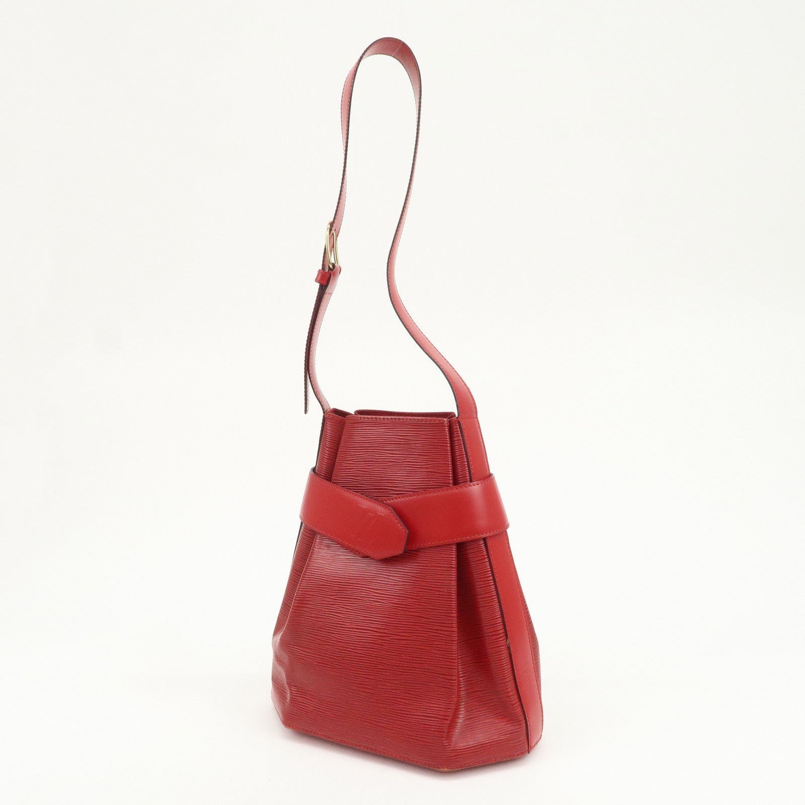Louis Vuitton Epi Sac de Paul Shoulder Bag Castilian Red M80207