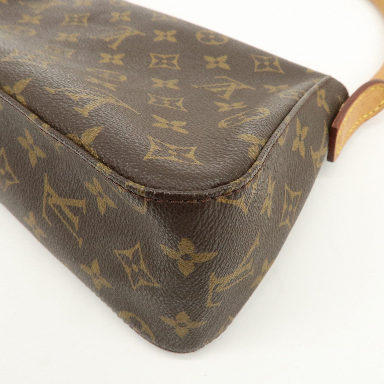 Louis Vuitton Monogram Mini Looping Shoulder Bag Brown M51147