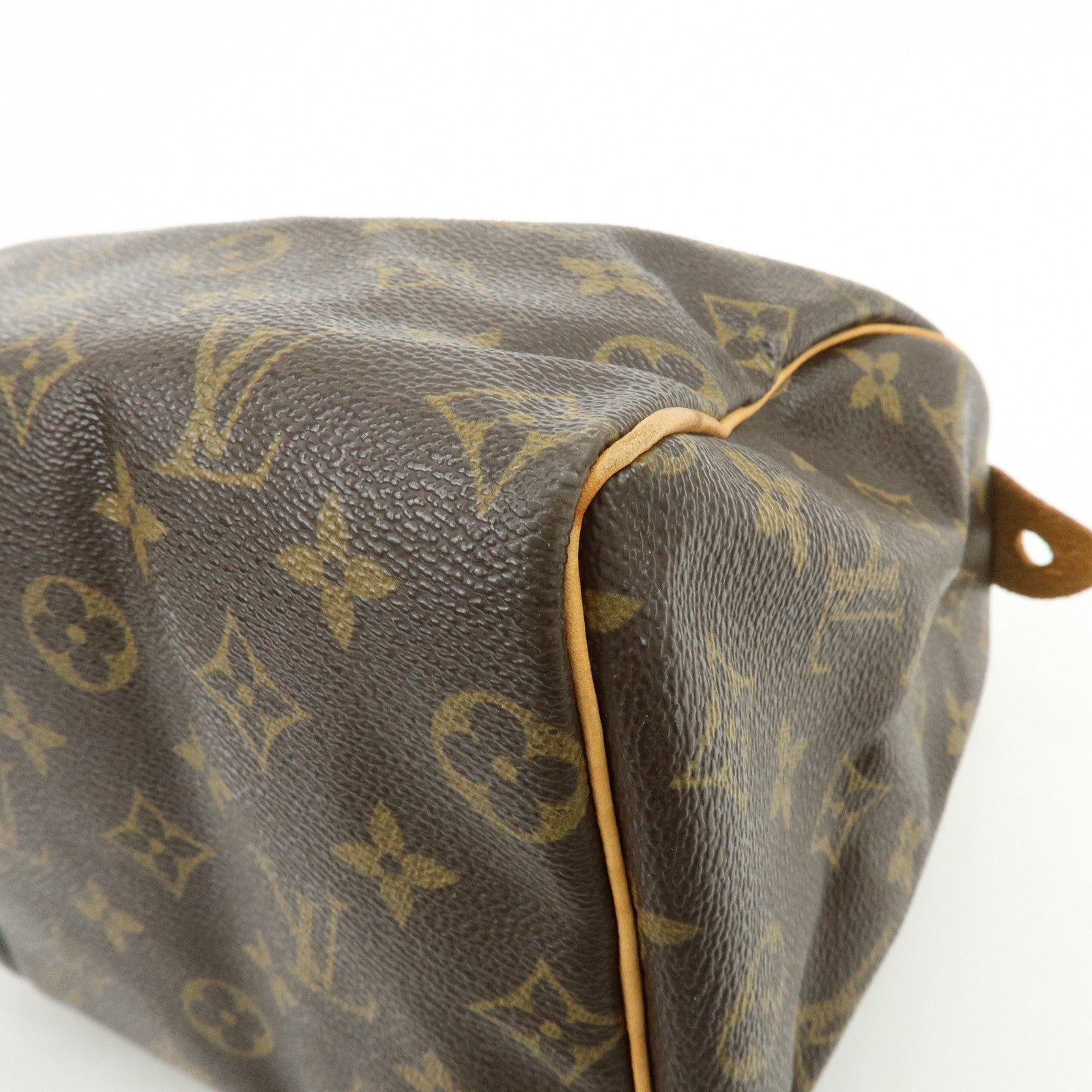 Louis Vuitton Monogram Speedy 25 Boston Bag Hand Bag Brown M41528