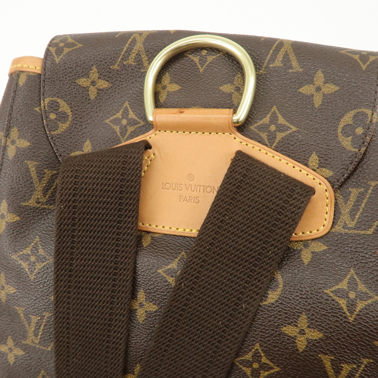 Louis Vuitton Monogram Montsouris GM Backpack Brown M51135