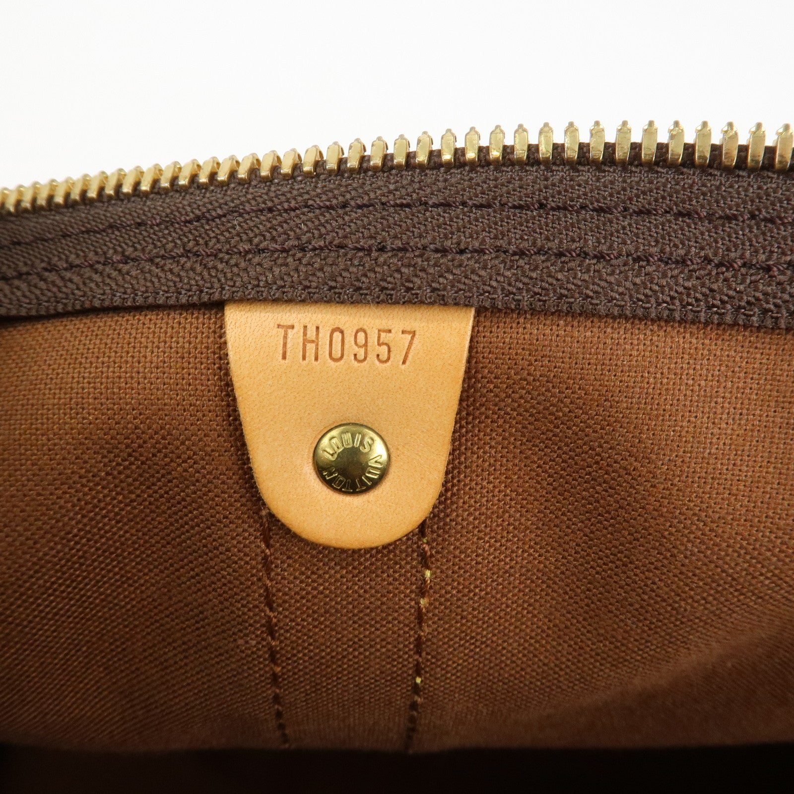 Louis Vuitton Monogram Keep All Bandouliere 45 Boston Bag M41418