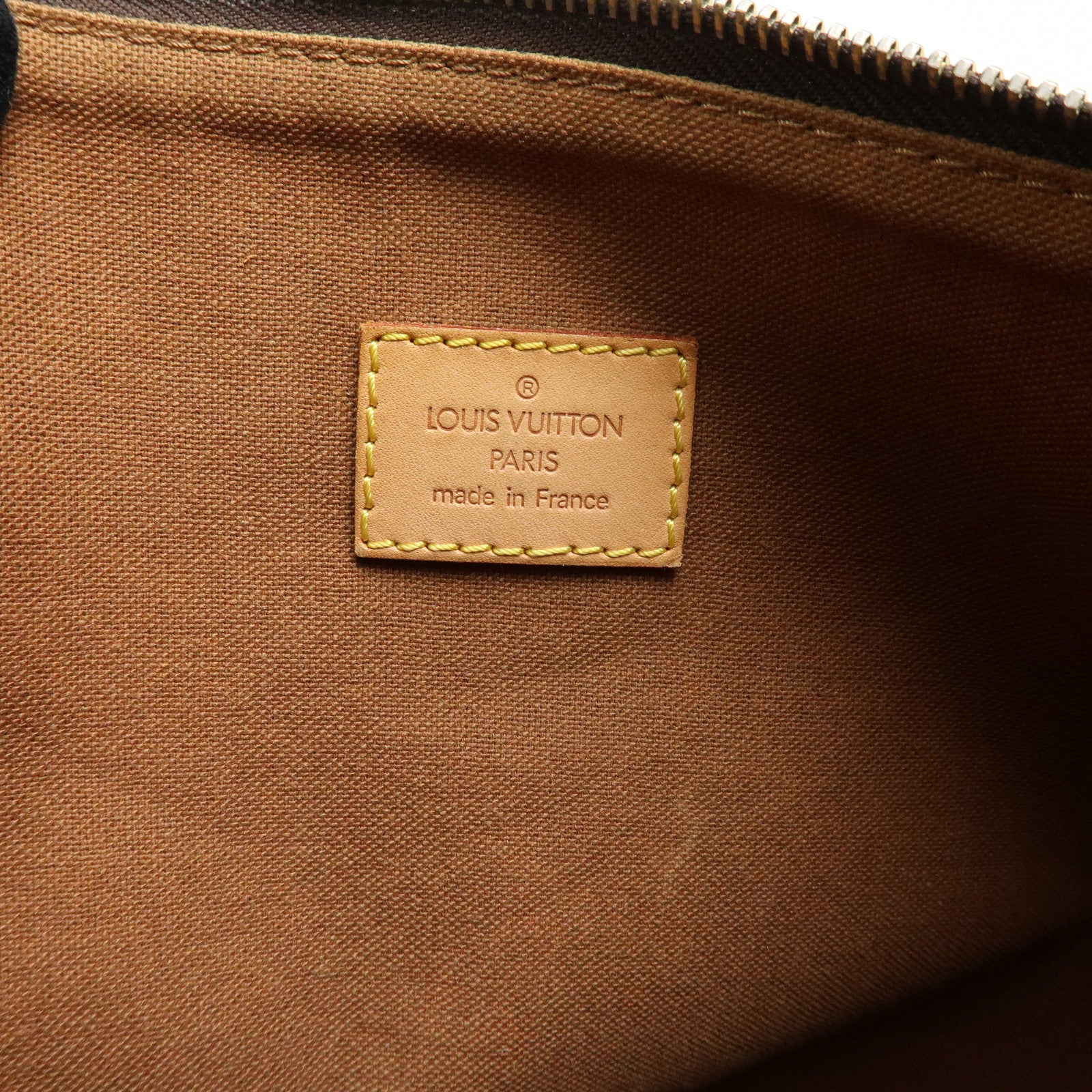 Louis Vuitton Monogram Pochette Bosphore Shoulder Bag Brown M40044