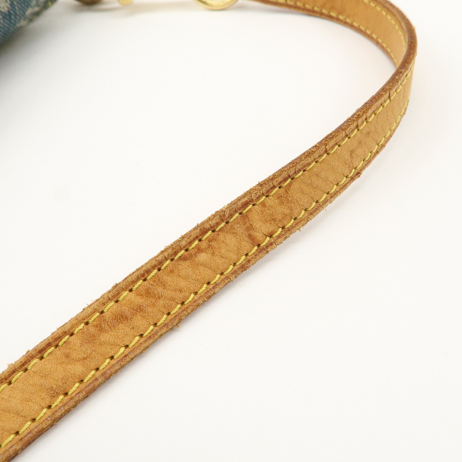 Louis Vuitton Monogram Denim Mini Pleaty Shoulder Bag M95050