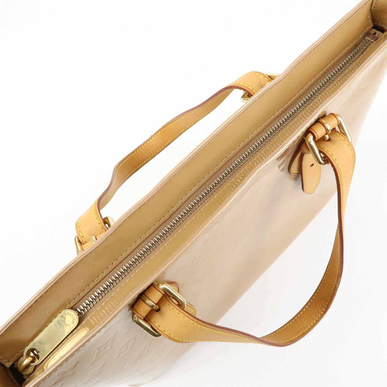 Louis Vuitton Monogram Vernis Leather Brentwood Tote Bag M91511