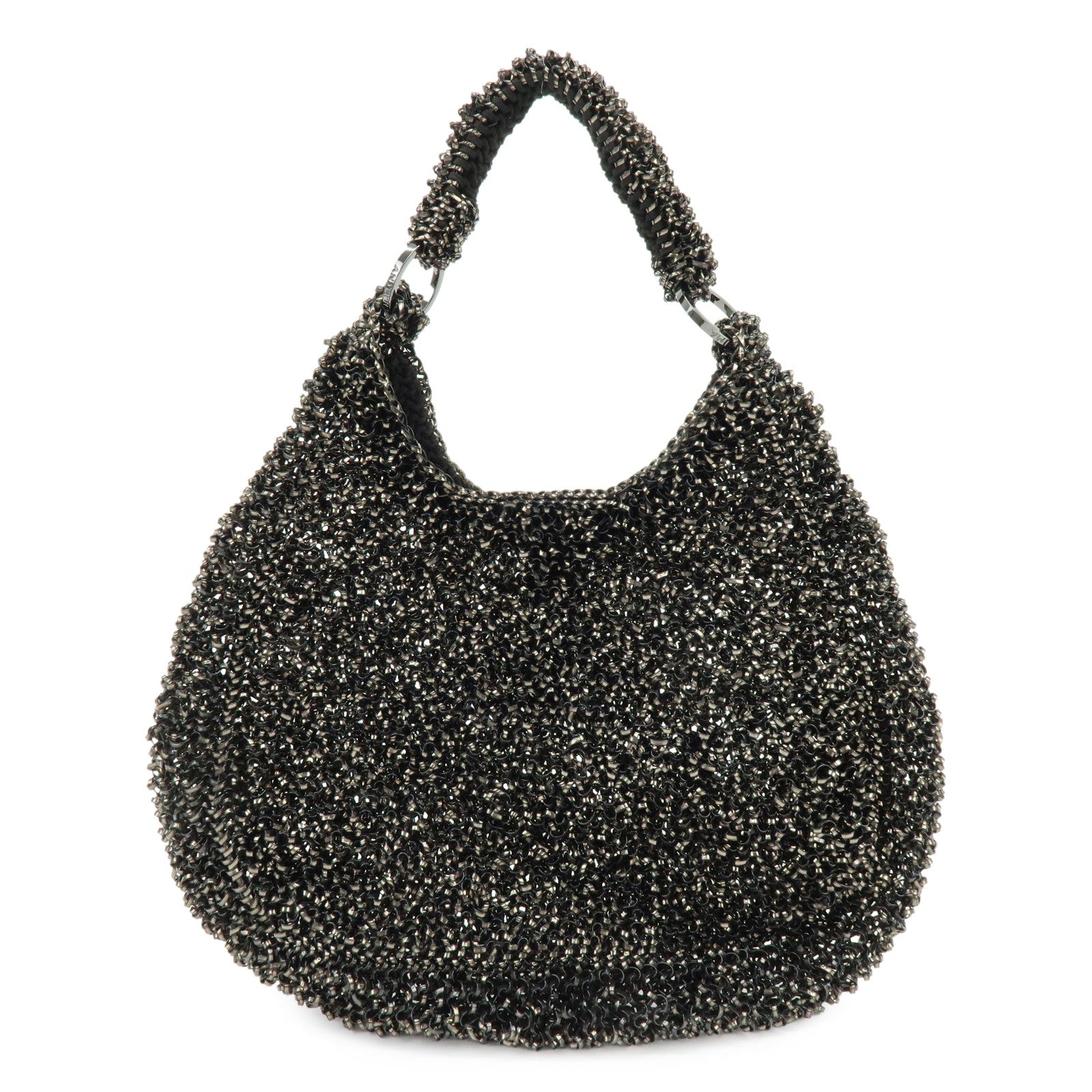 ANTEPRIMA Wire Bag PVC Shoulder Bag Hand Bag Black