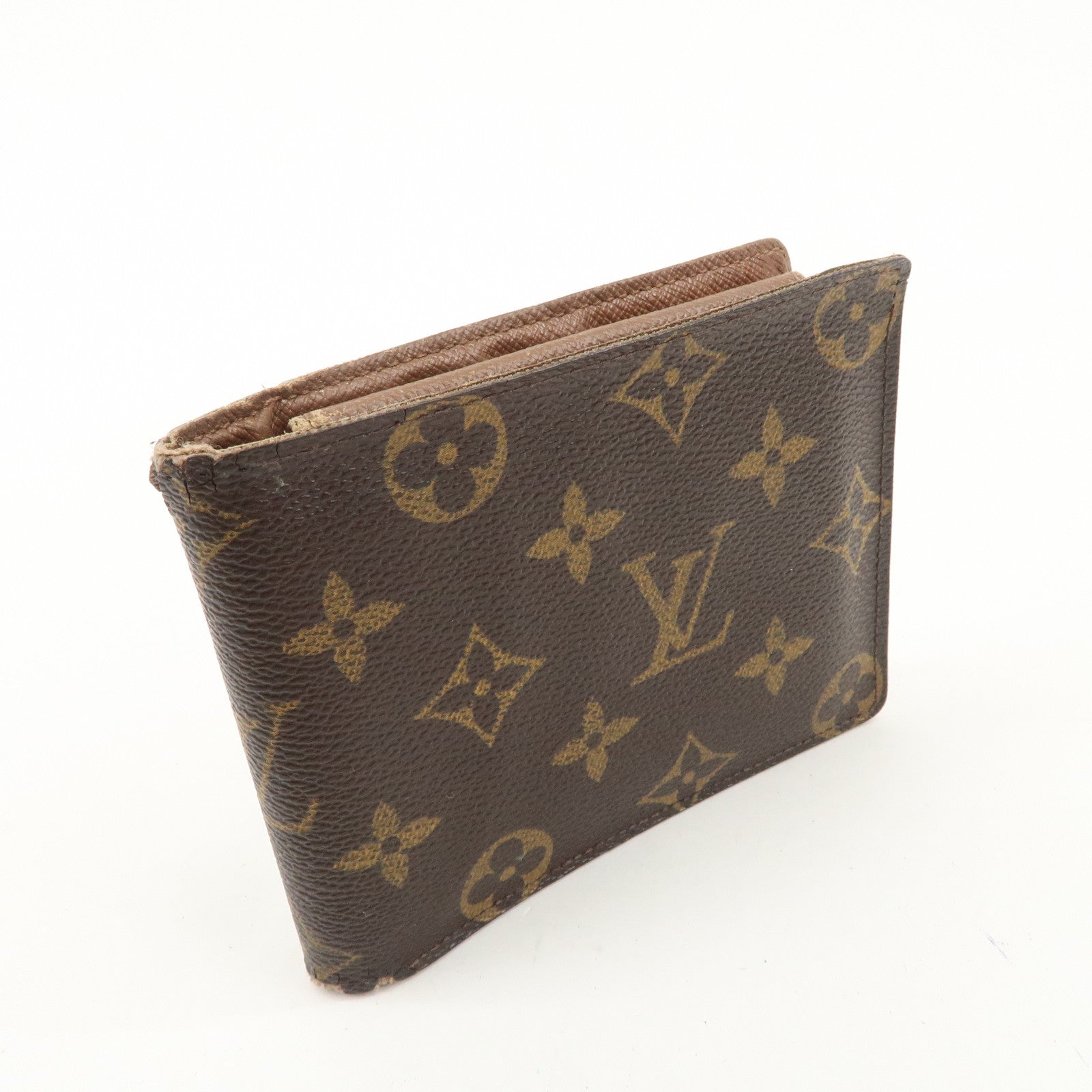 Louis Vuitton Set of 3 Monogram Wallet M60026 M61674 M61675 Used
