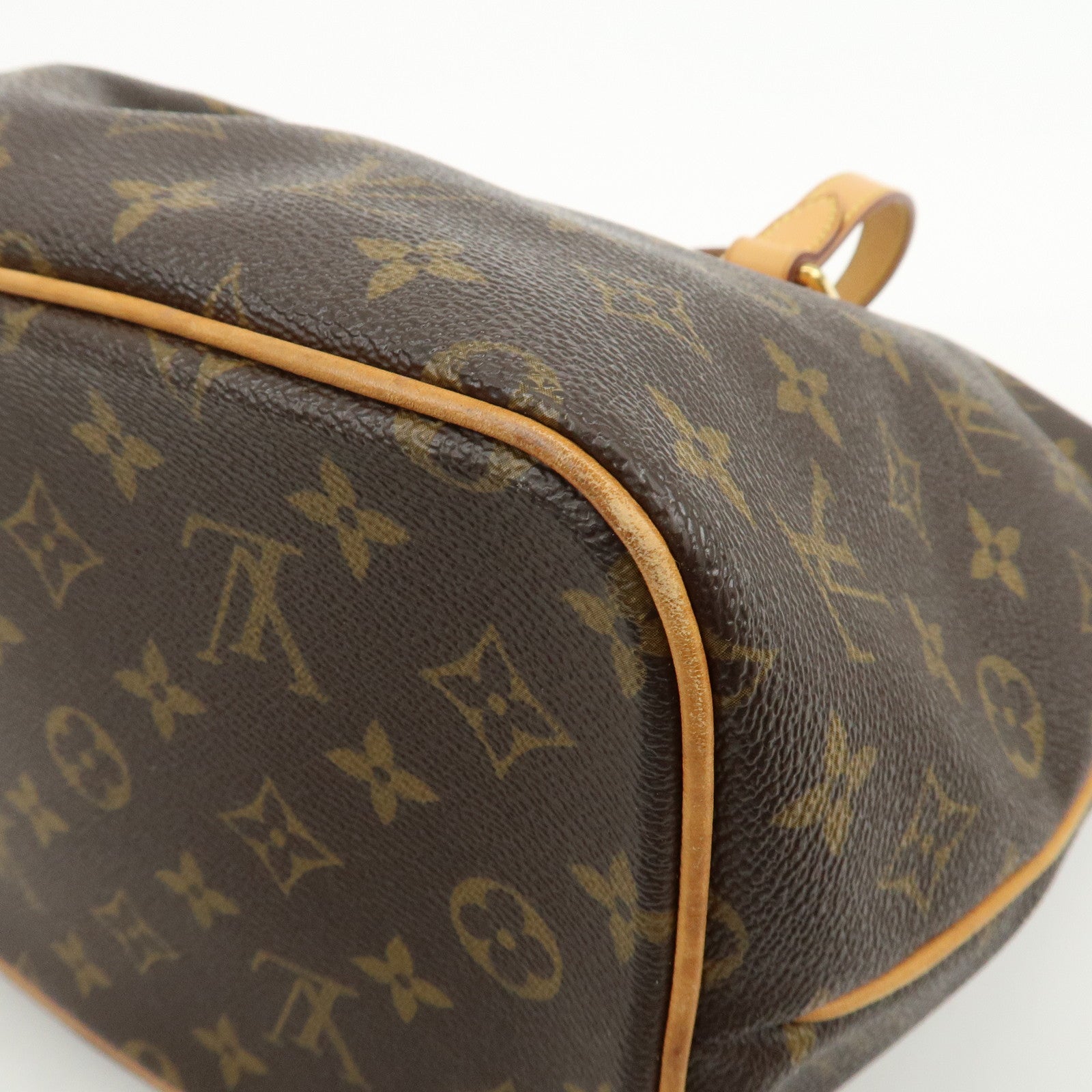 Louis Vuitton Monogram Palermo PM 2Way Hand Bag Brown M40145