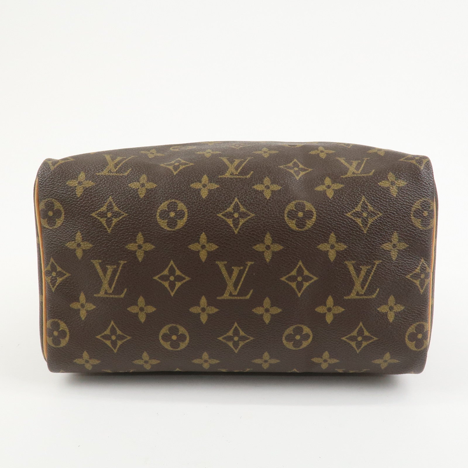 Louis Vuitton Monogram Speedy 25 Boston Bag Hand Bag Brown M41528