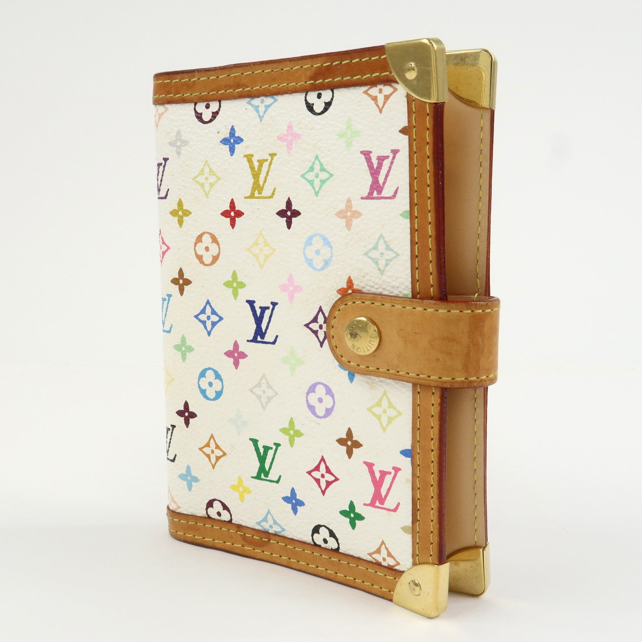 Louis Vuitton Monogram Multicolor Agenda PM Planner Cover R20896