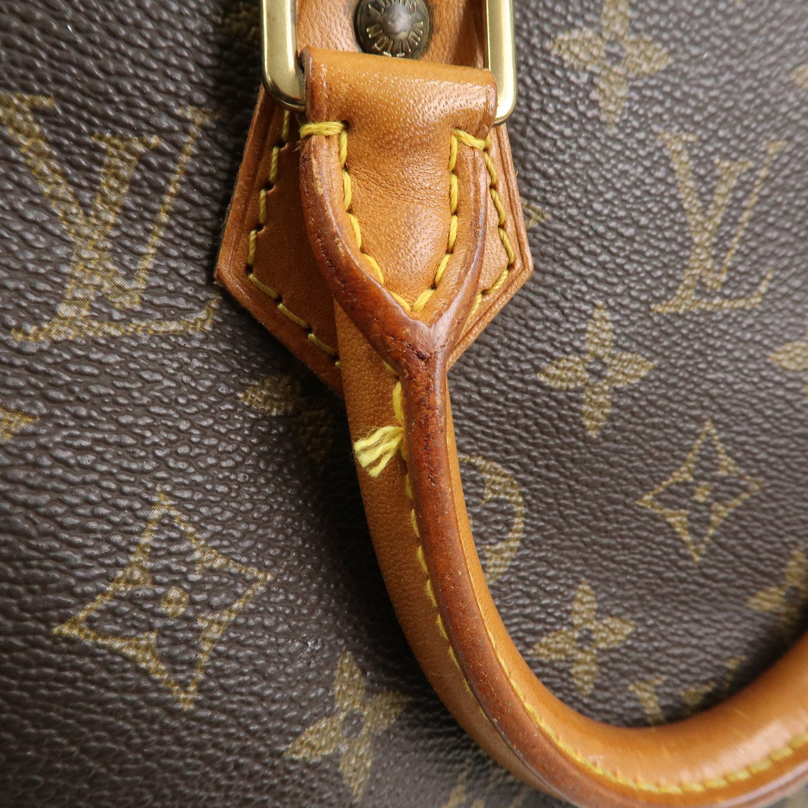 Louis Vuitton Monogram Speedy 25 Boston Bag Hand Bag Brown M41528