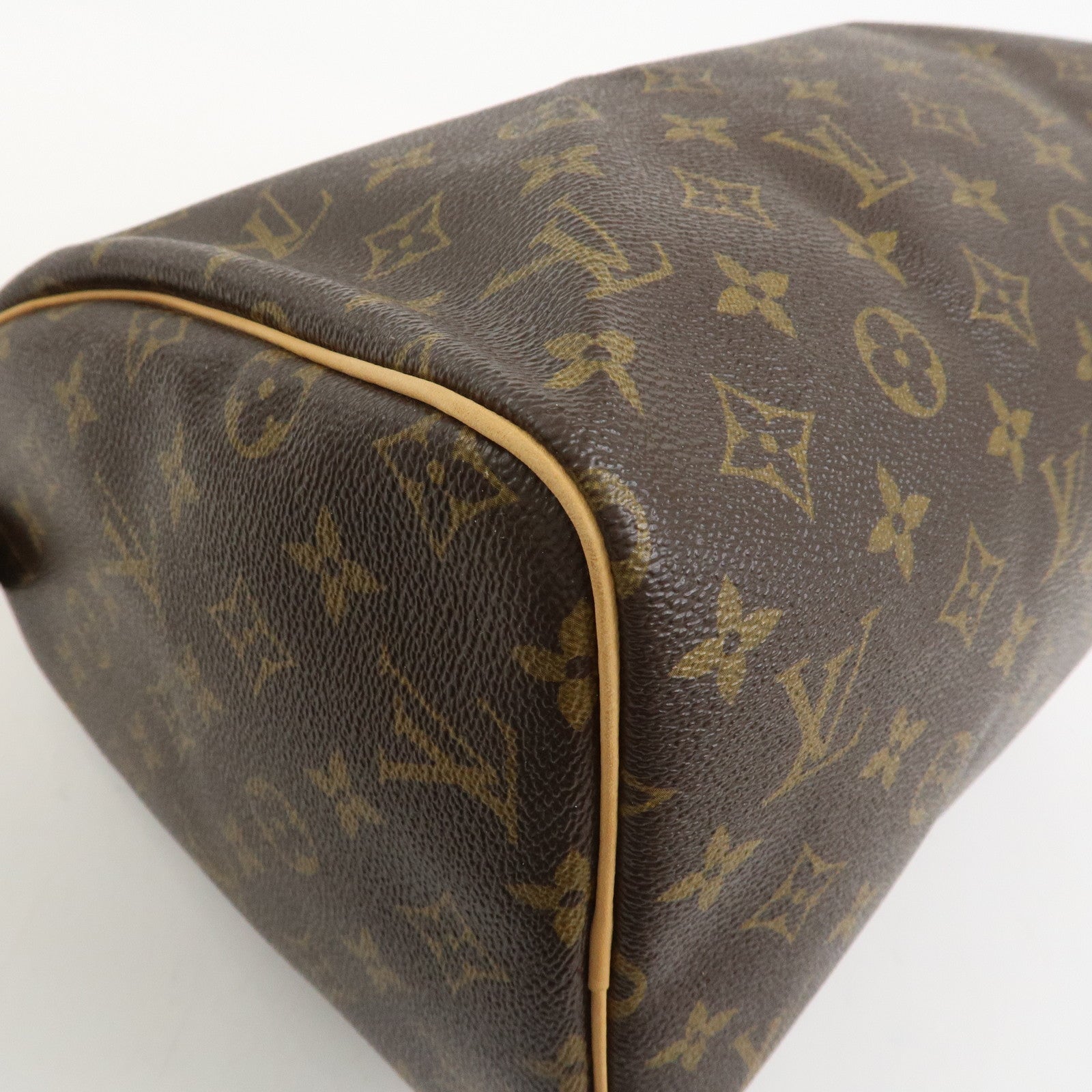Louis Vuitton Monogram Speedy 30 Boston Bag Hand Bag Brown M41526