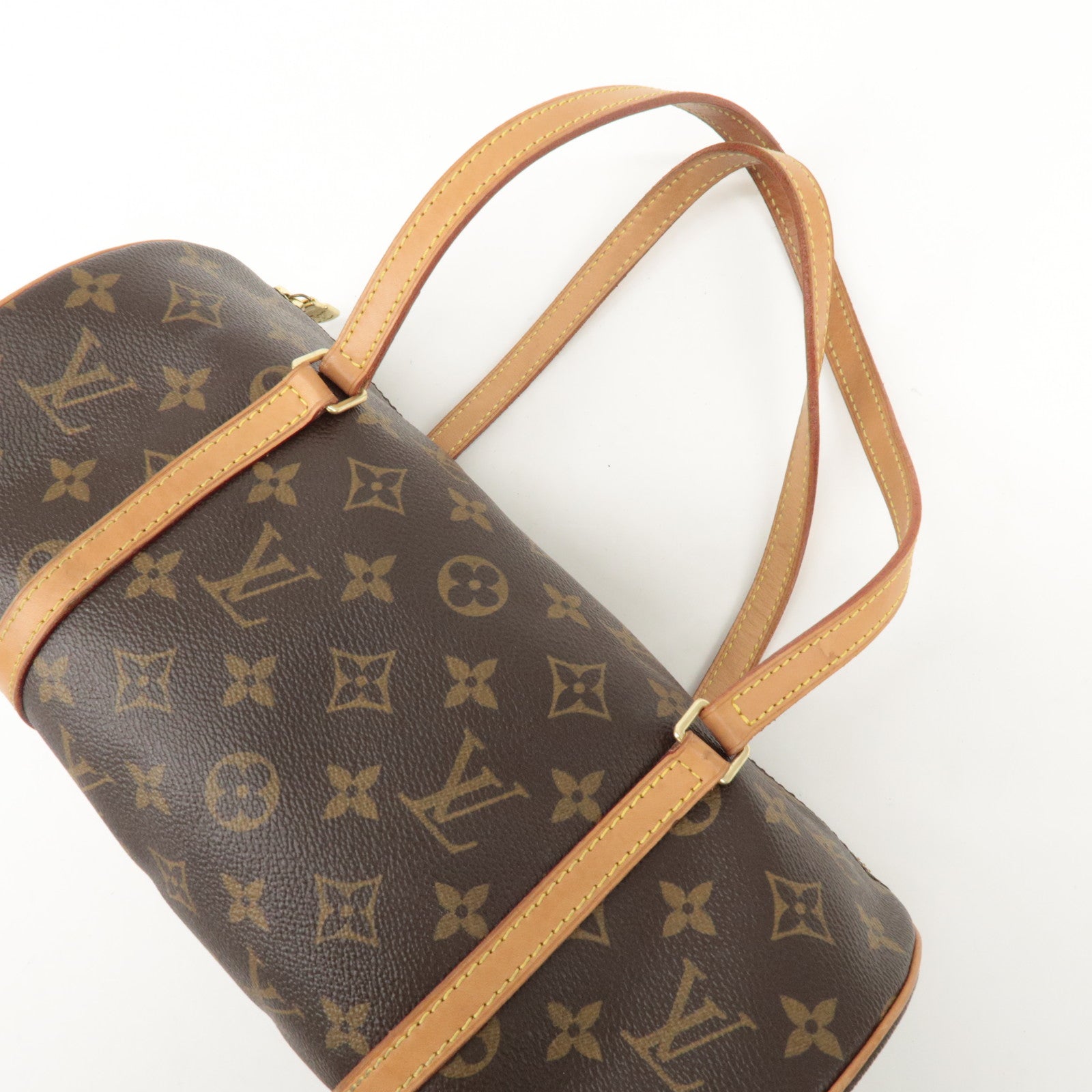 Louis Vuitton Monogram Papillon 30 Hand Bag New Style M51385 Used