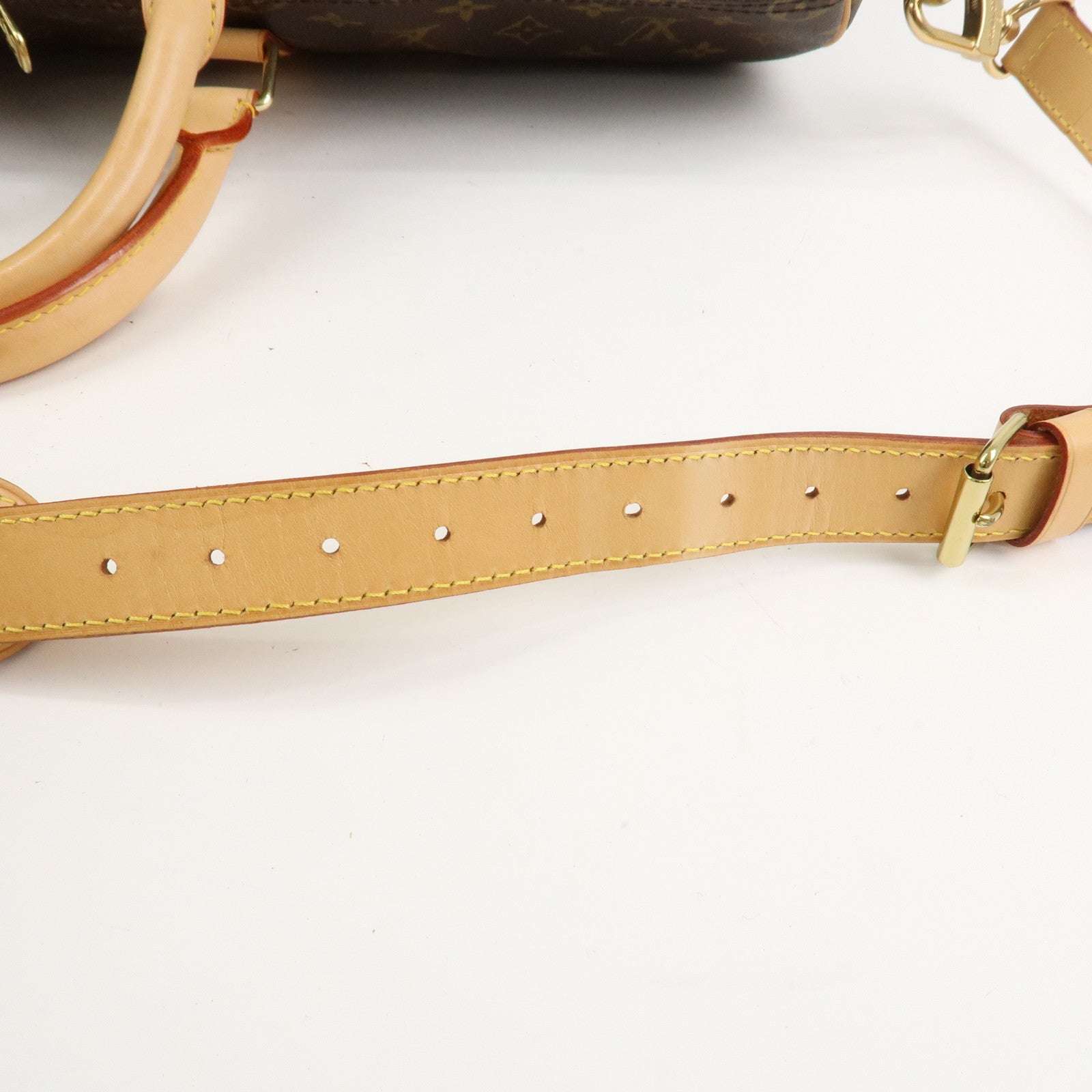 Louis Vuitton Monogram Keep All 50 Bandouliere Boston Bag M41416