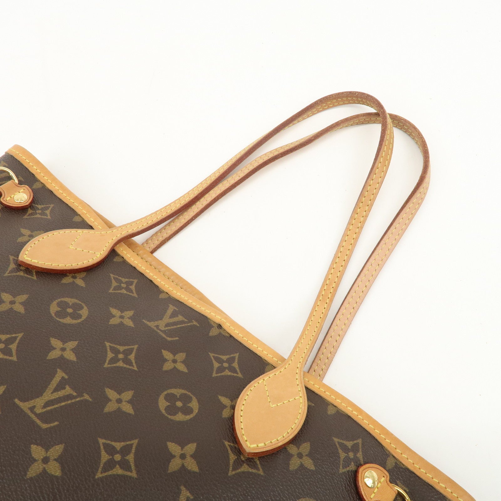Louis Vuitton Monogram Neverfull PM Tote Bag Brown M41245