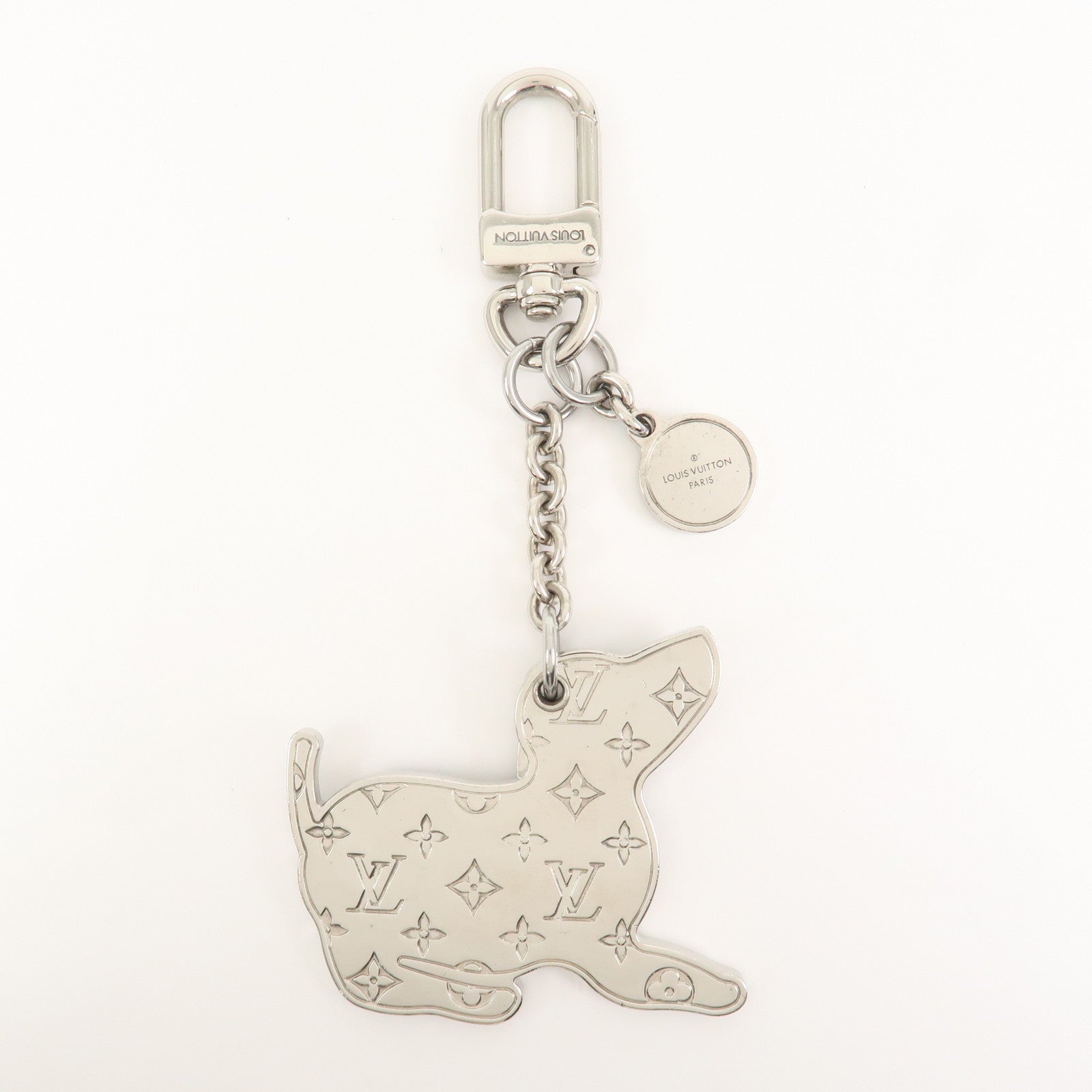 Louis Vuitton Monogram Bijou Sac Dog Bag Charm Key Charm M00747