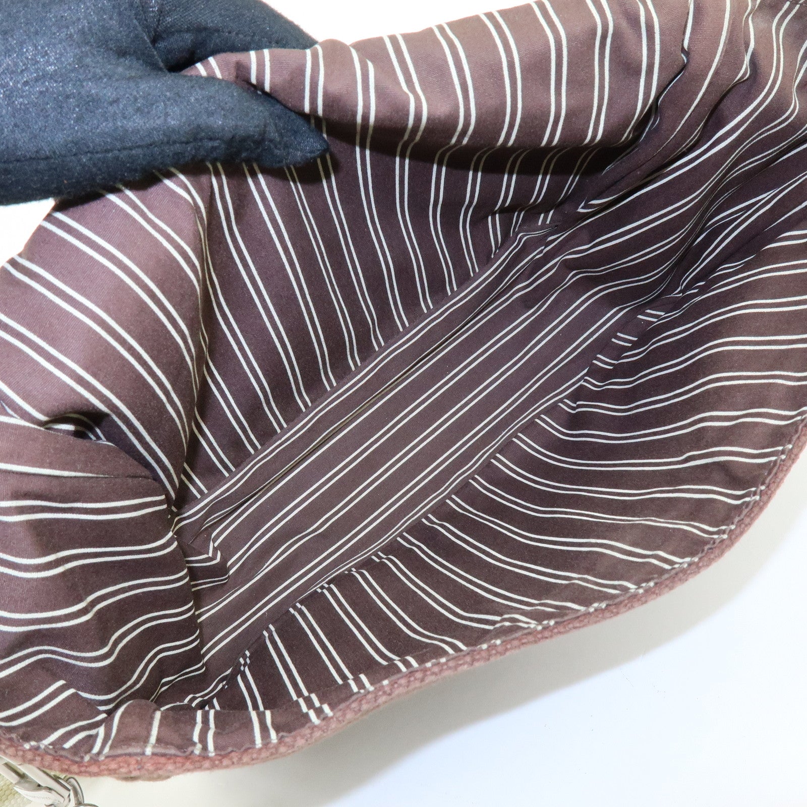 Louis Vuitton Antigua Besace PM Canvas Shoulder Bag Mocha M80661