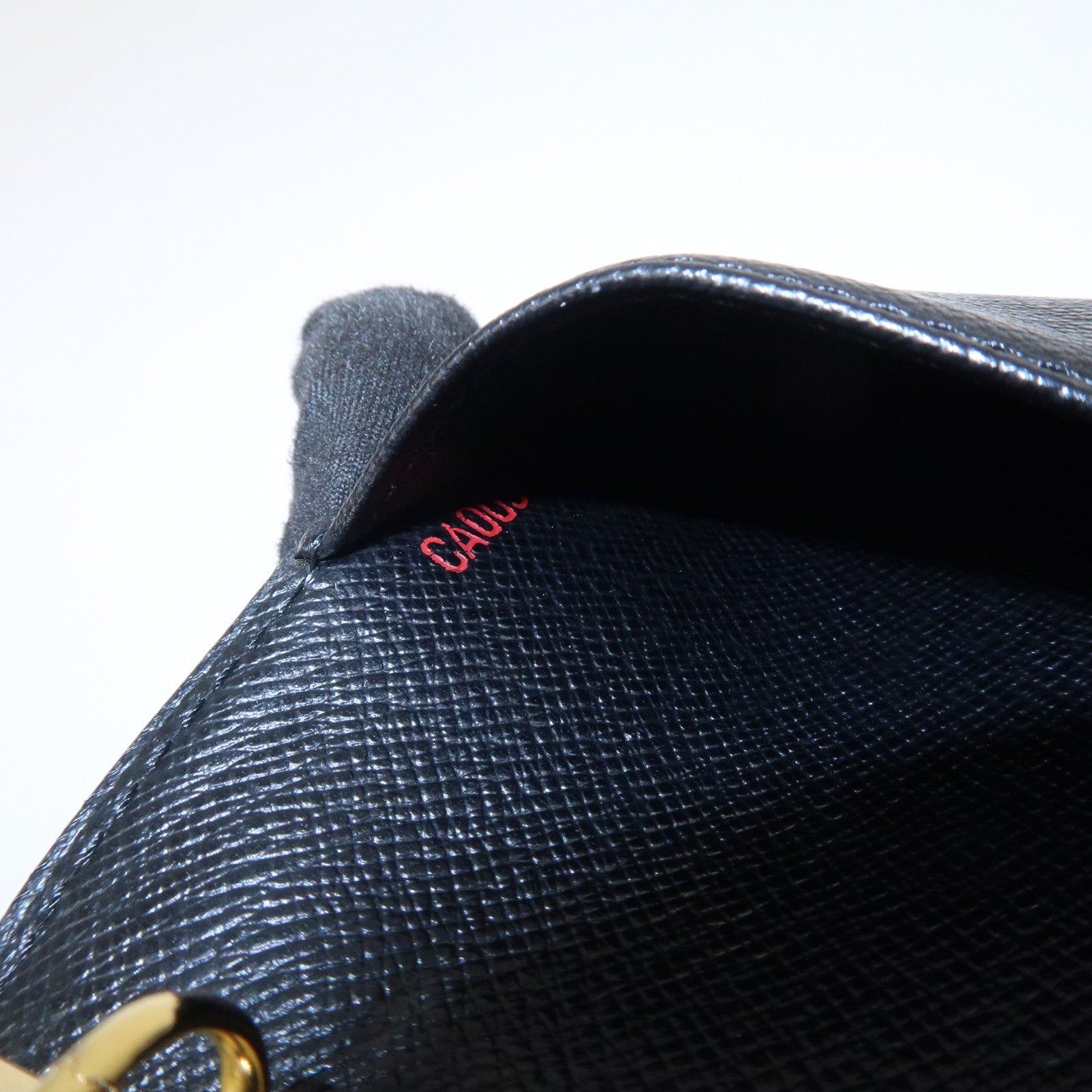 Louis Vuitton Epi Agenda PM Planner Cover Noir R20052